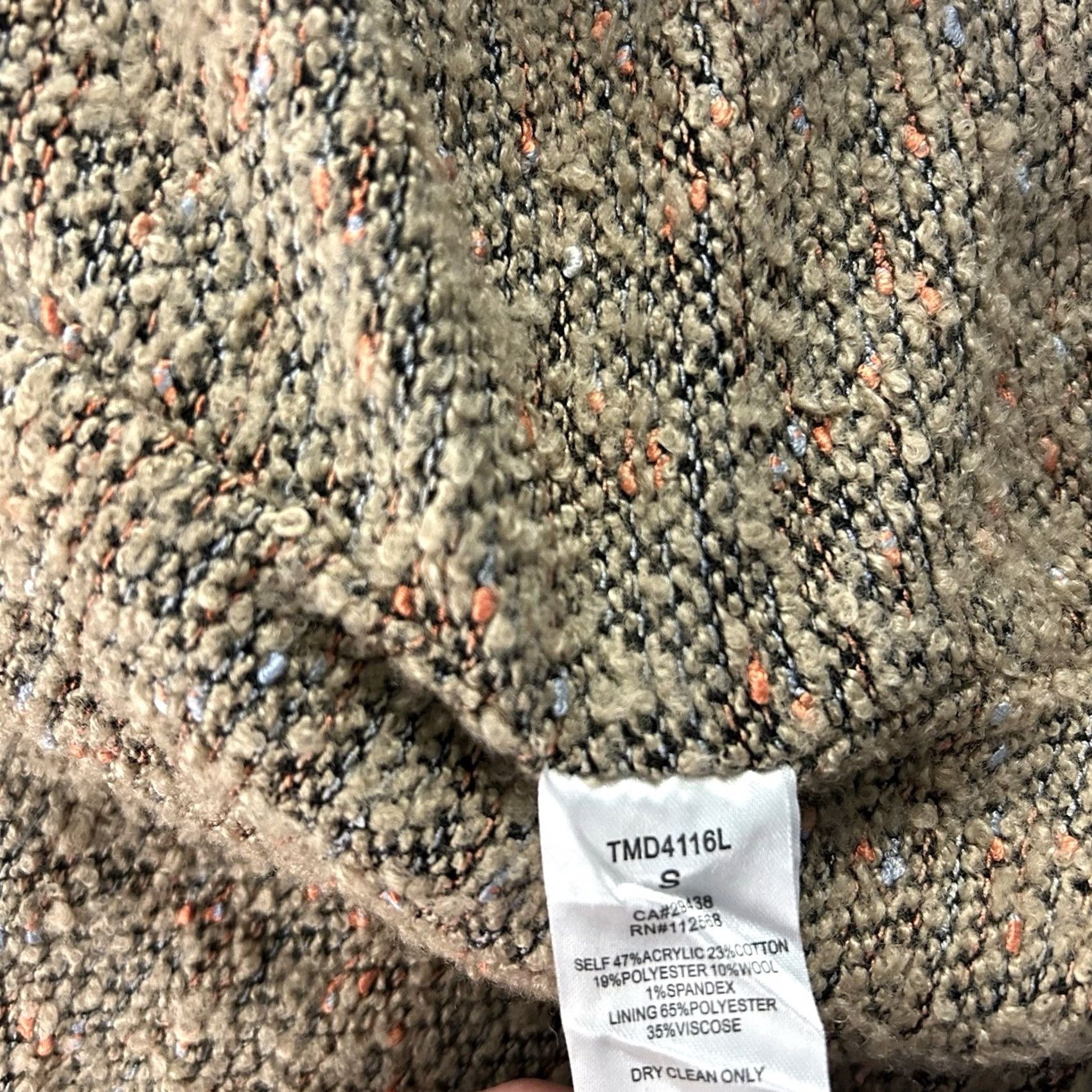 Miss Me Miss Me Cardigan Sweater Womens S Brown Wool Open Front Vintage? Size S / US 4 / IT 40 - 6 Thumbnail