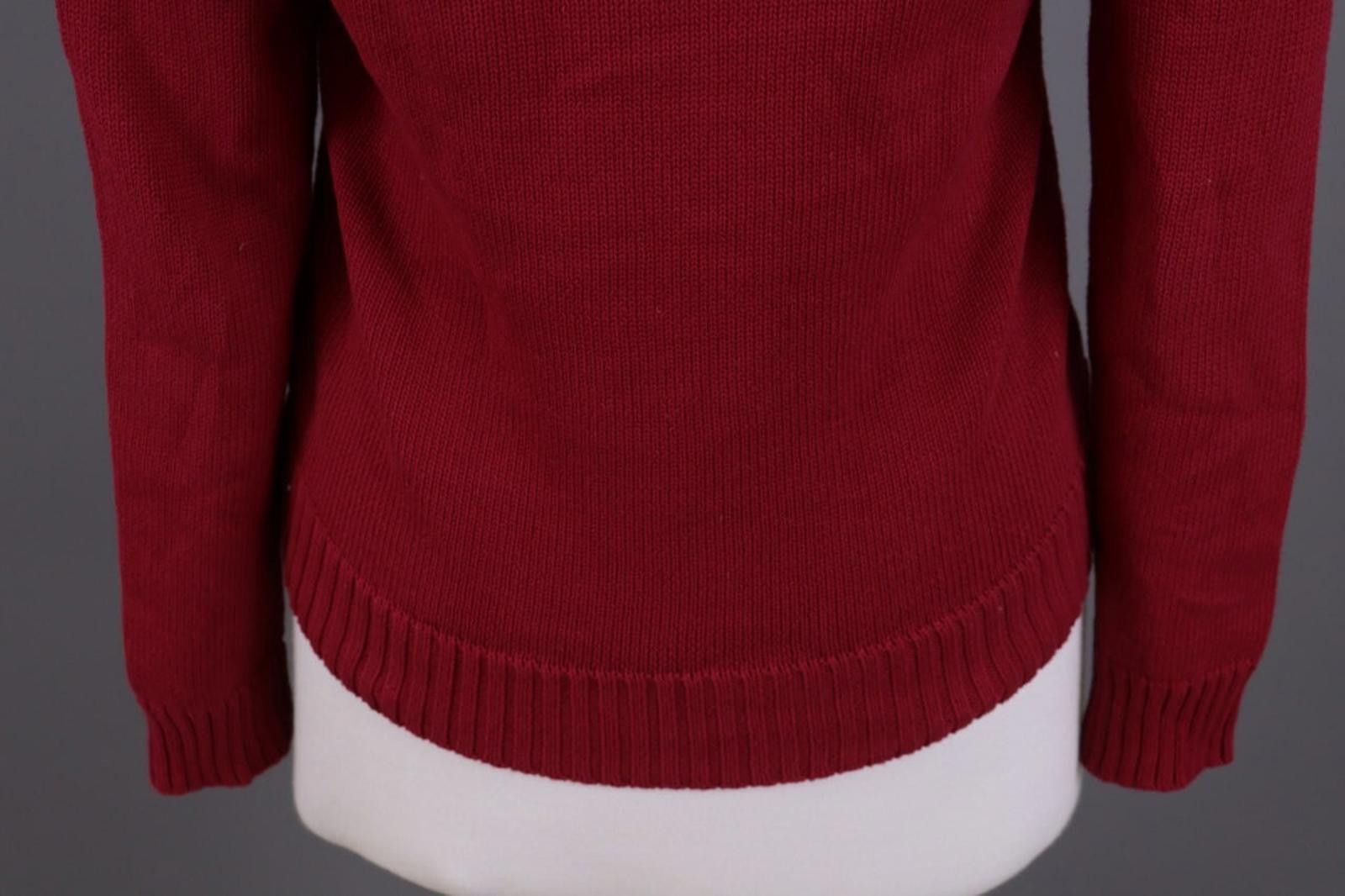 Lauren Ralph Lauren Lauren Ralph Lauren Red High Neck Jumper Sweater Size S Size S / US 4 / IT 40 - 8 Thumbnail