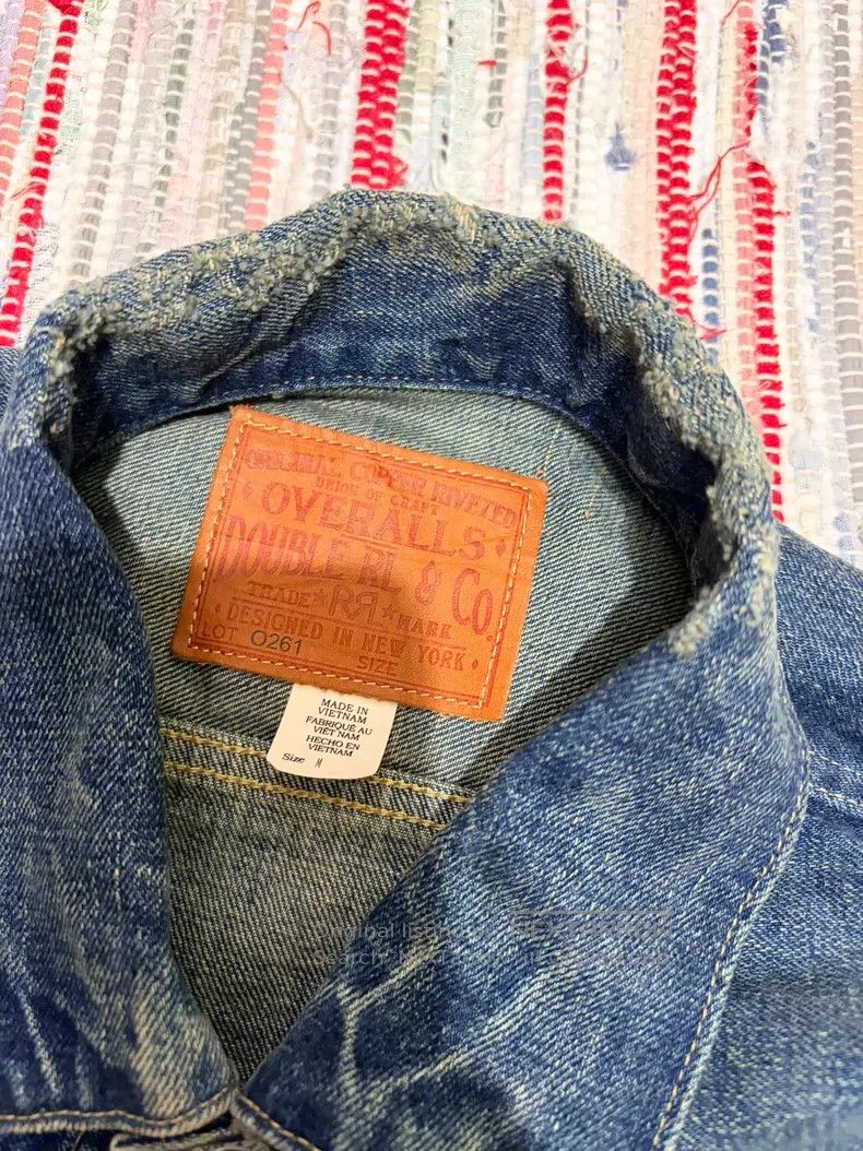 RRL Ralph Lauren RRL Ralph Lauren Washed and distressed denim jacket Size US M / EU 48-50 / 2 - 2 Thumbnail