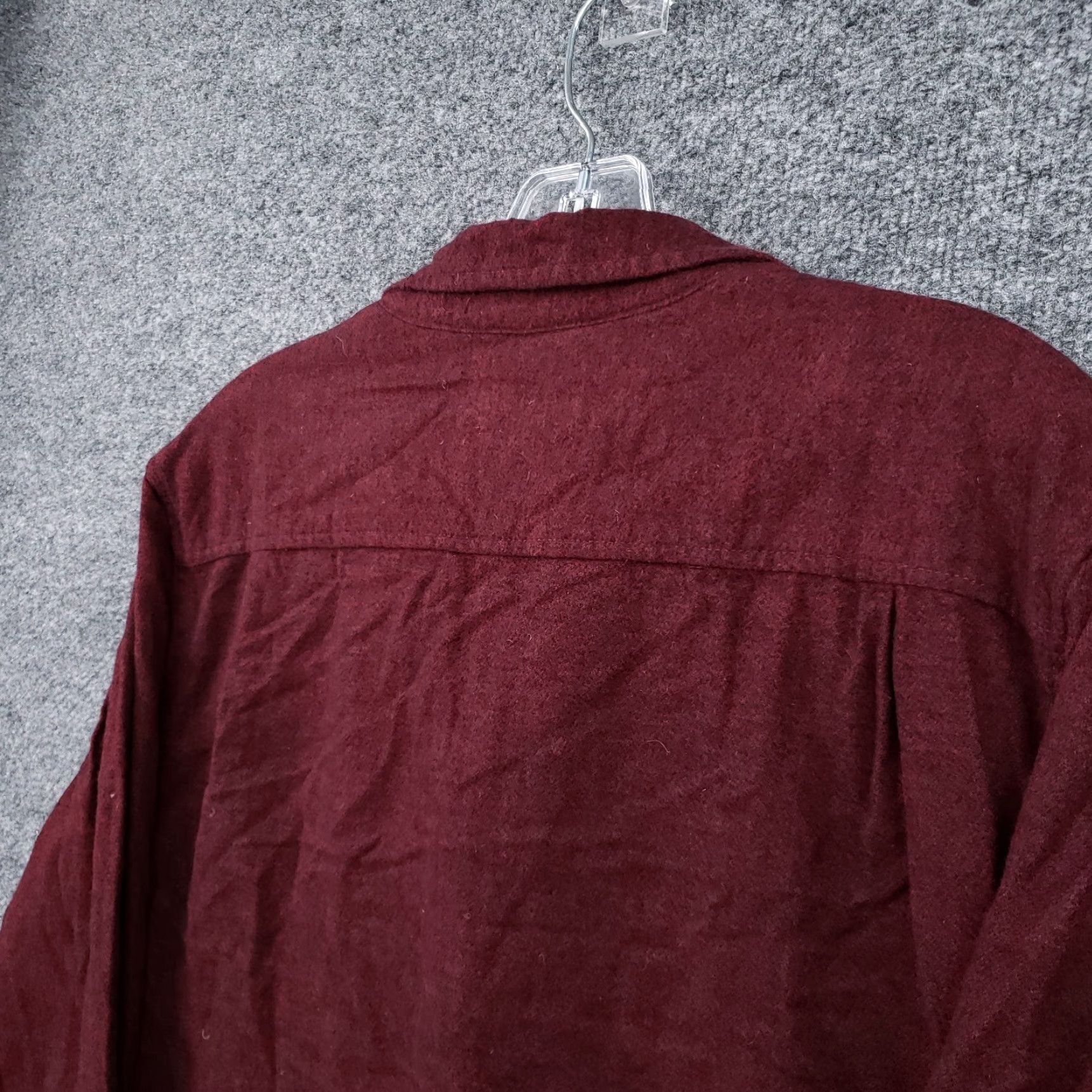 Pacsun PacSun Shirt Mens L Large Casual Button-Up Red Pocket Long Sleeves Top Size US L / EU 52-54 / 3 - 6 Thumbnail