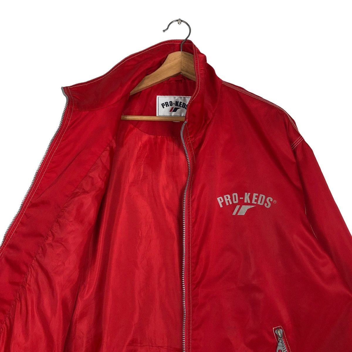 Japanese Brand 🔥Vintage Coach Jacket Training Pro-Keds Big Logo Spell Out Size US L / EU 52-54 / 3 - 12 Thumbnail