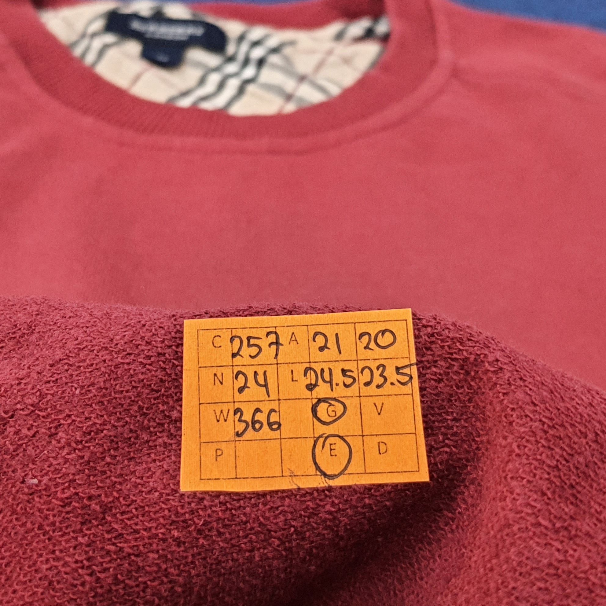 Burberry Vintage Burberry Nova Check Custom Logo Sweatshirt C257N24 Size US M / EU 48-50 / 2 - 7 Thumbnail