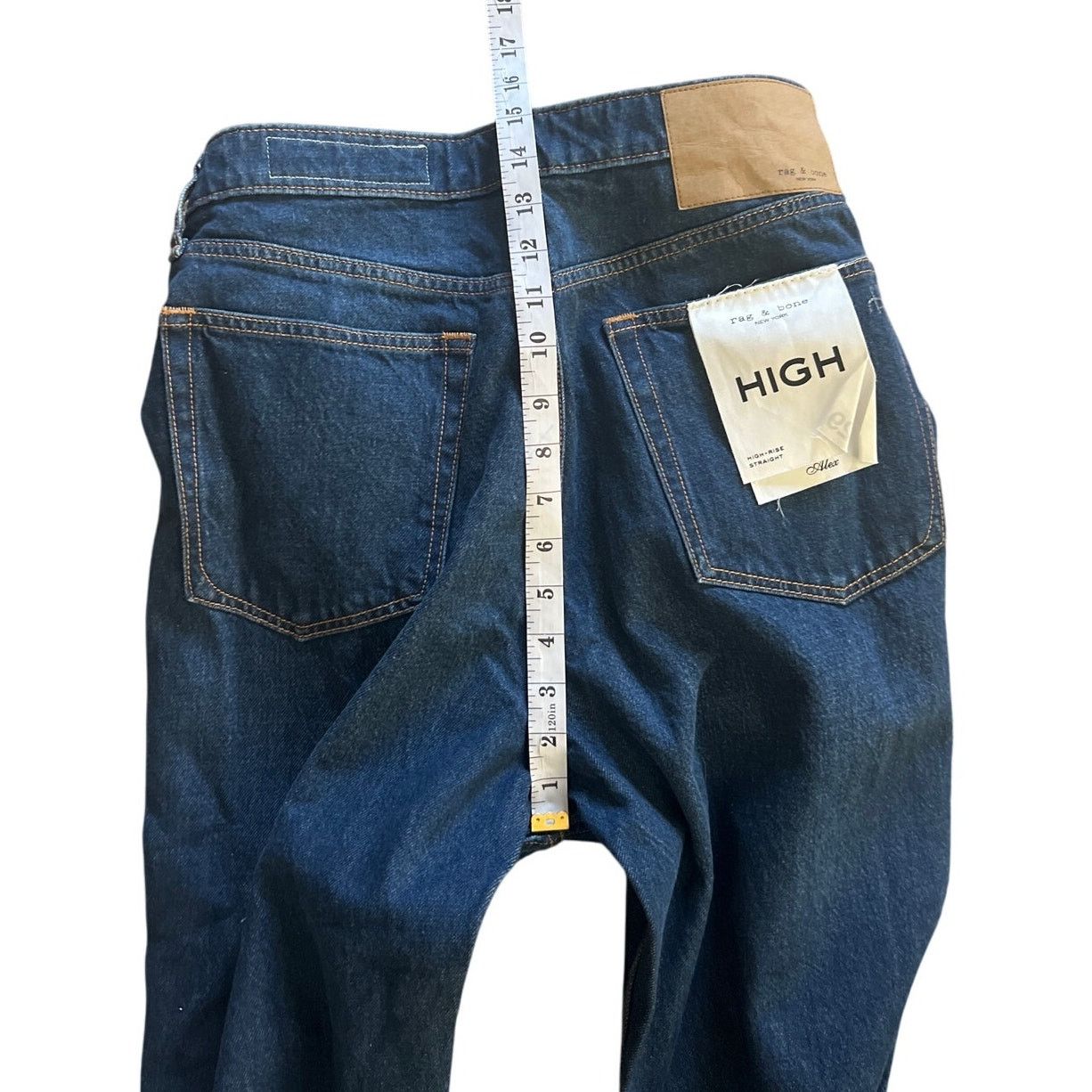 Rag & Bone NWT Rag & Bone Alex Hgh Rise Straight Jean Size 29 Size 29" - 6 Thumbnail