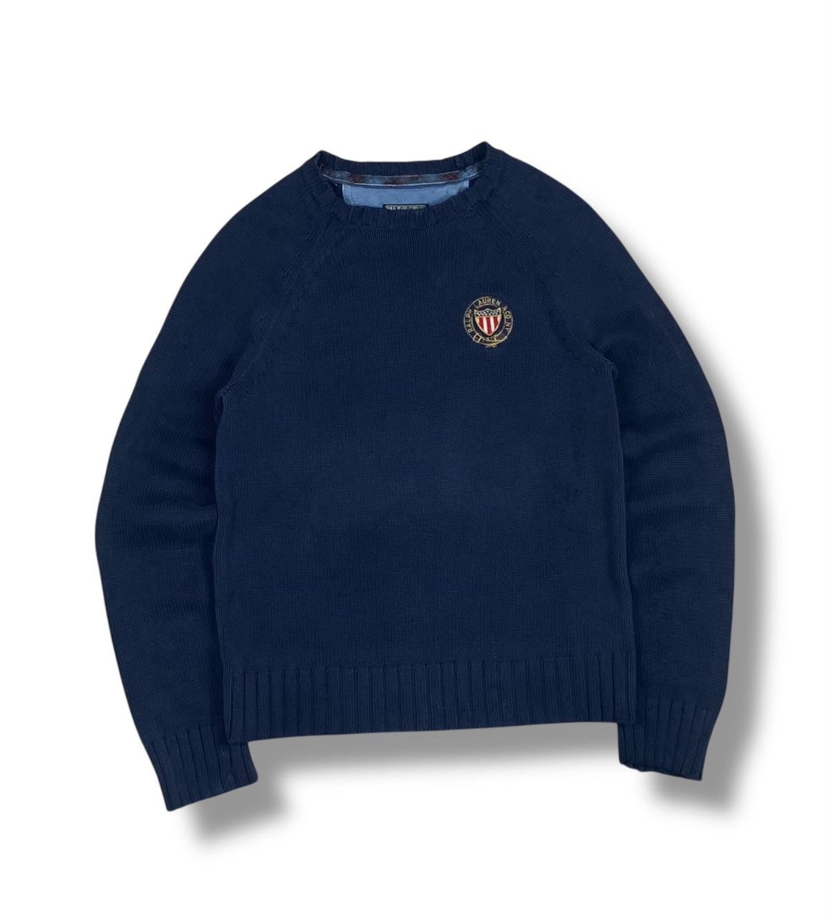 Polo Ralph Lauren Polo Ralph Lauren Jeans Co Cotton Cashmere Knit Sweater Size US S / EU 44-46 / 1 - 1 Thumbnail