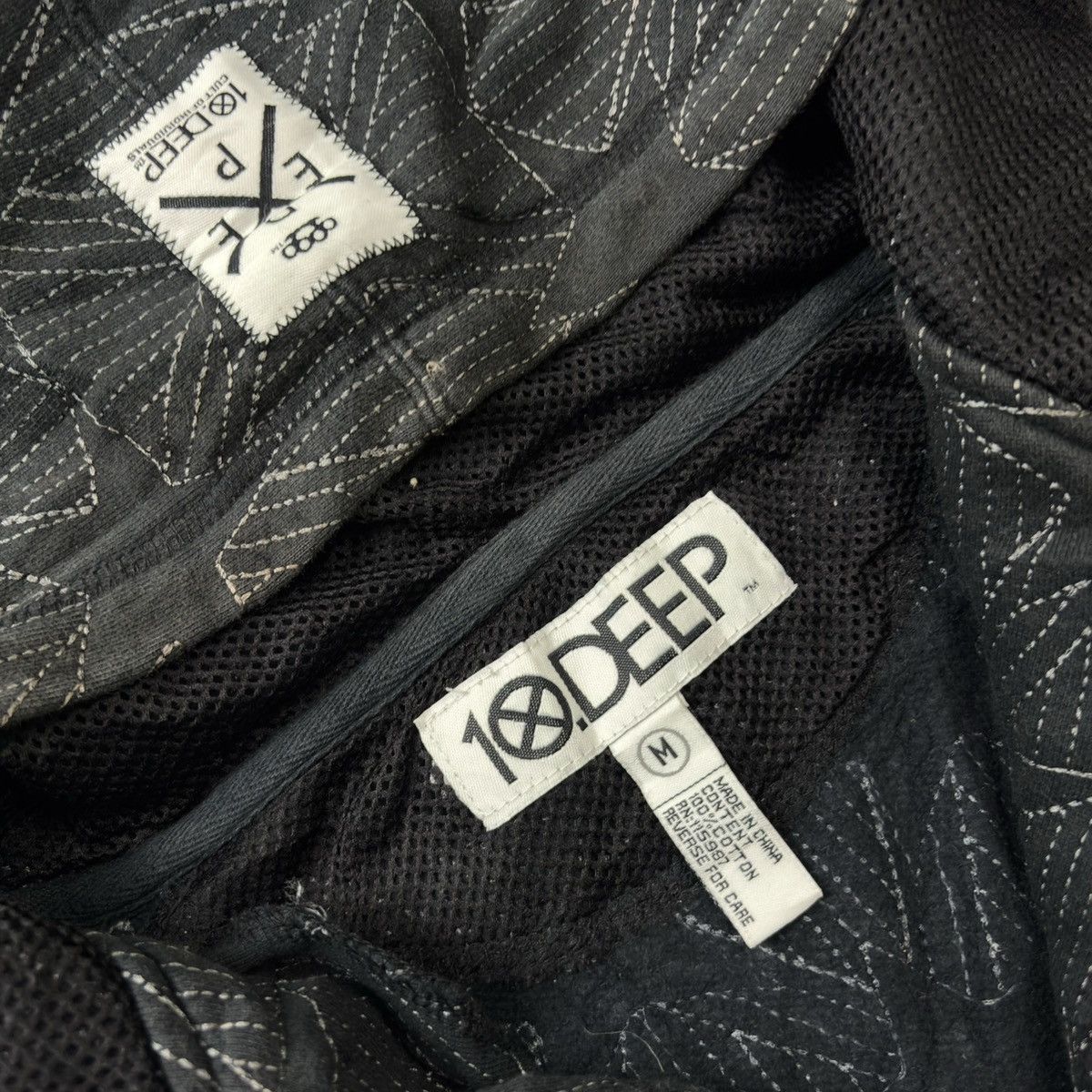 10 Deep × Black Scale × Staple 10 DEEP Full zip hoodie black Size US M / EU 48-50 / 2 - 4 Thumbnail