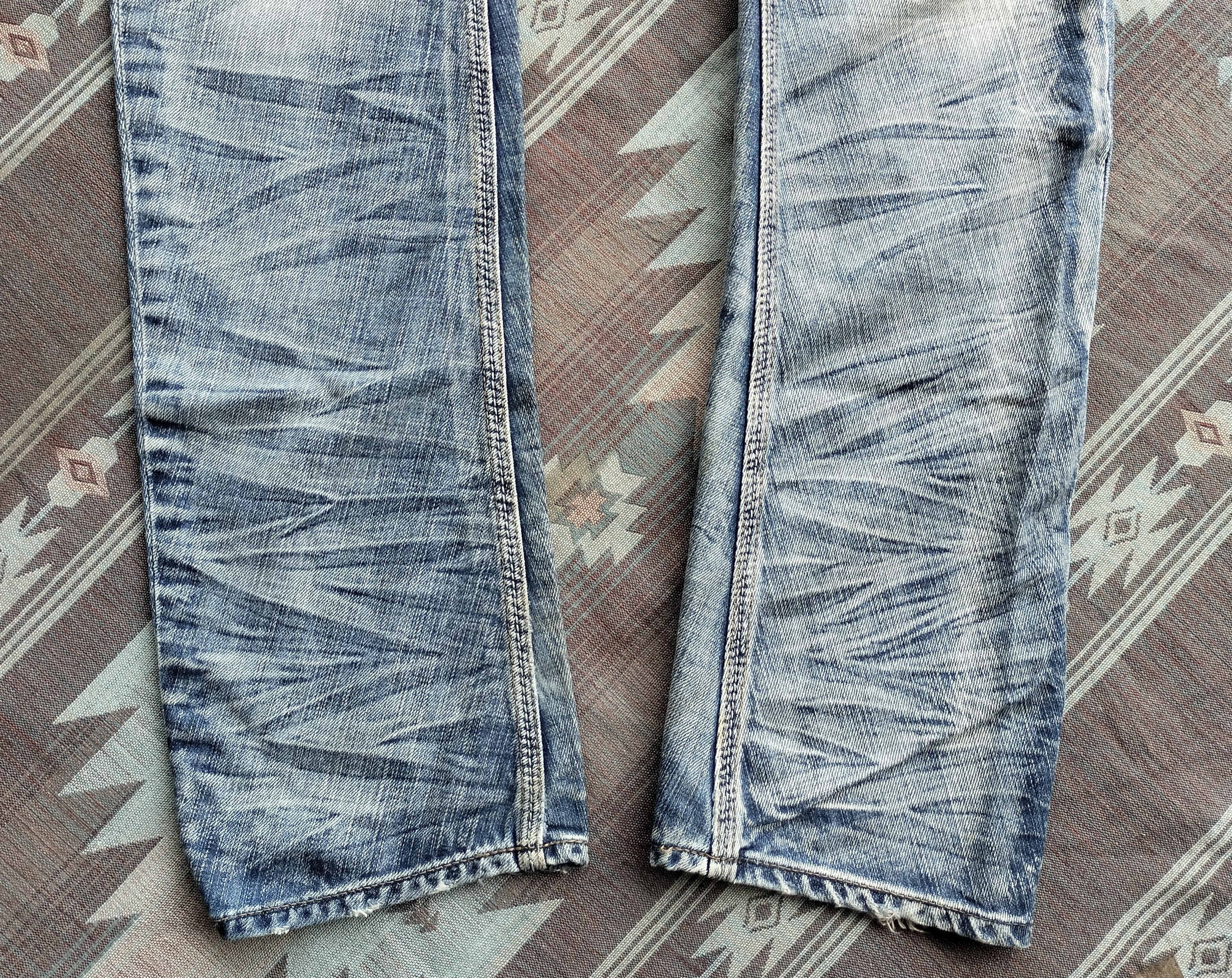 semanticdesign 2000s Edge Ruppet japan clawmark curve denim Size US 32 / EU 48 - 7 Thumbnail