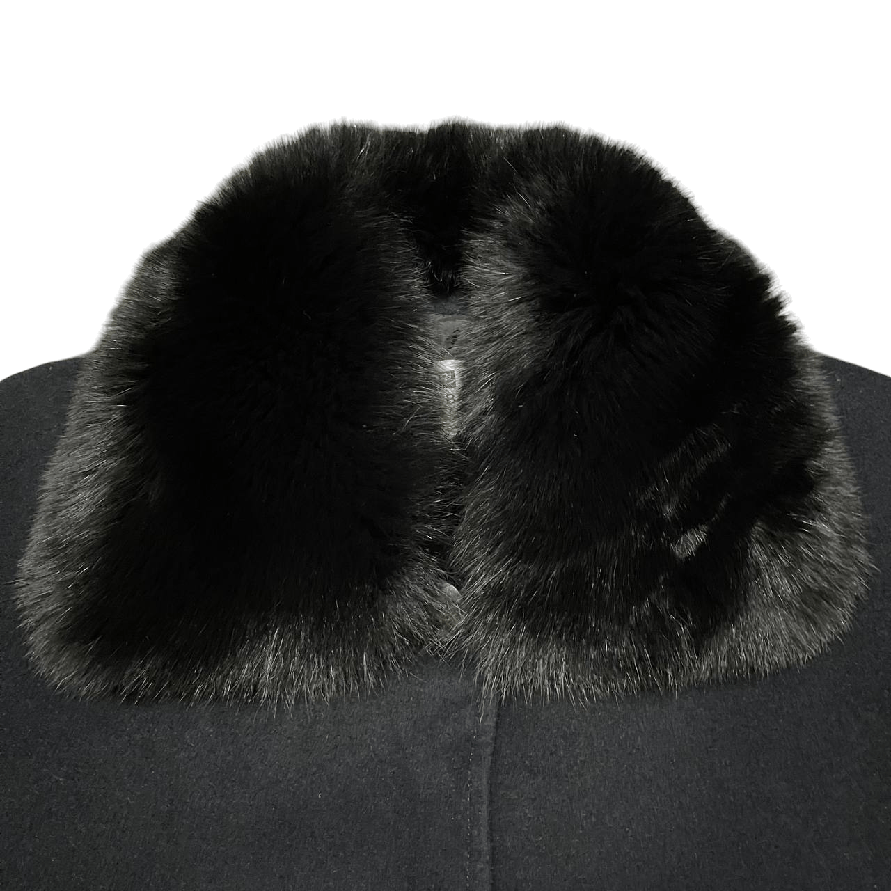 Pierre Balmain Vintage Pierre Balmain Paris Fox Fur Wool Coat Size US M / EU 48-50 / 2 - 5 Thumbnail