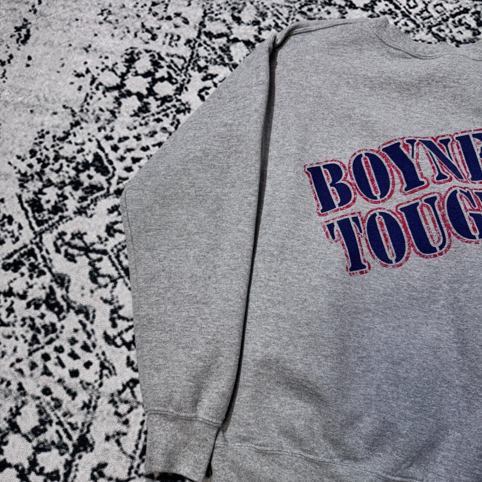 Vintage Vintage Gray Cotton Crewneck Size M Boyne Ramblers Y2K 90s Size US M / EU 48-50 / 2 - 7 Thumbnail