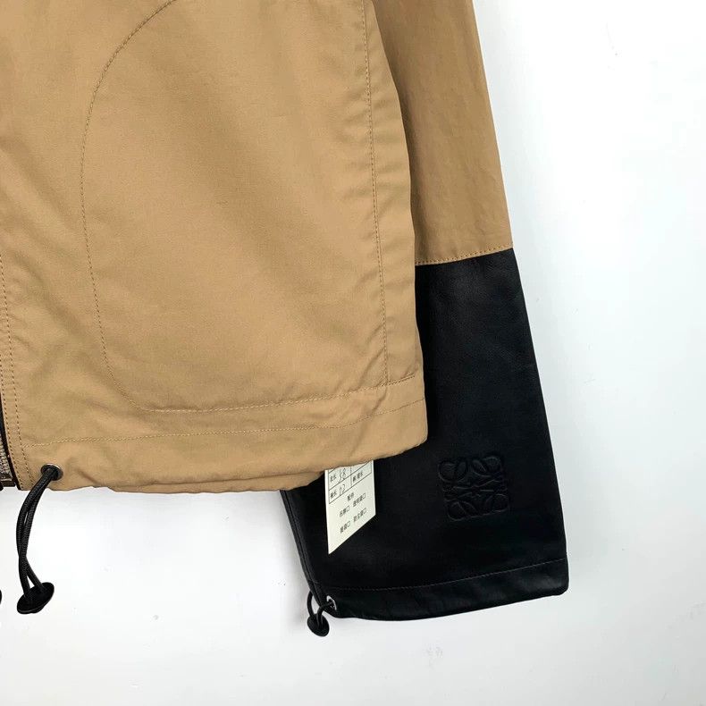 Loewe Loewe Brown cotton hooded jacket with zipper Size XXS / US 00 / IT 34 - 4 Thumbnail
