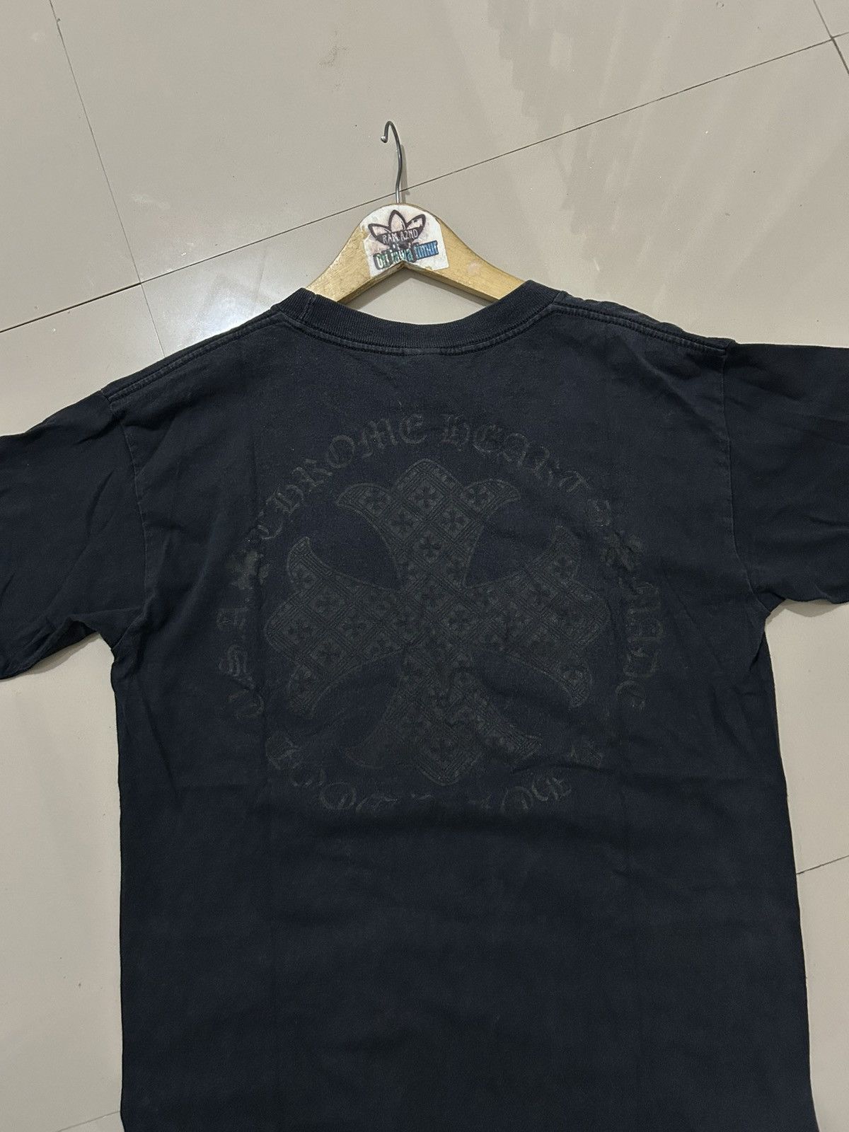 Chrome Hearts Chrome Hearts Tonal Plus Hollywood Logo Tshirt Black Size US M / EU 48-50 / 2 - 3 Thumbnail