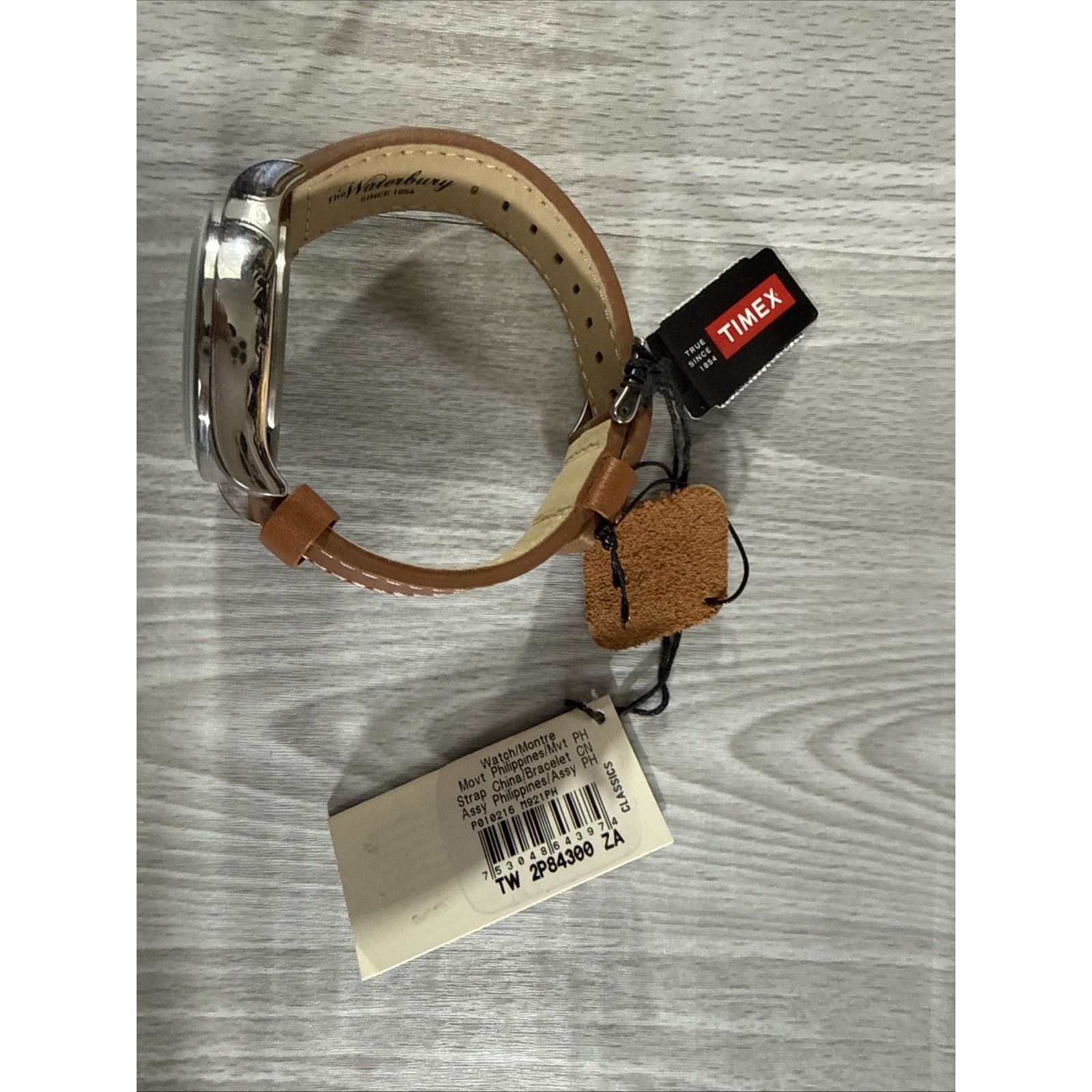 Timex Timex Waterbury Chronograph Red Wing Collab Leather Strap Bl Size ONE SIZE - 4 Thumbnail