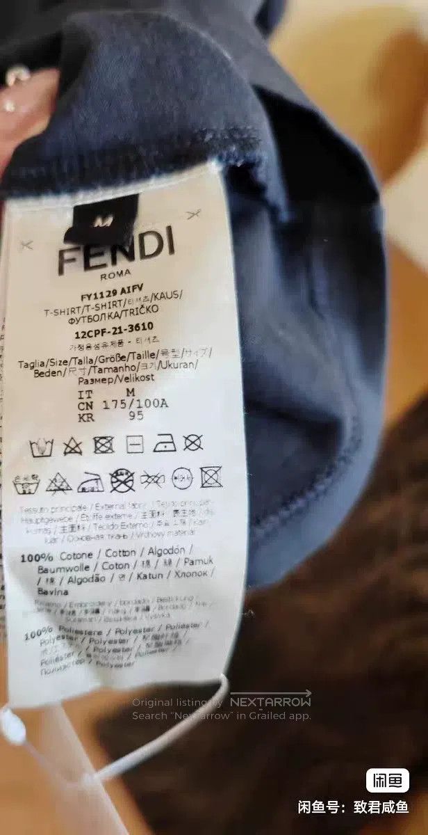 Fendi Fendi Short Sleeve T-Shirt Size US M / EU 48-50 / 2 - 4 Thumbnail