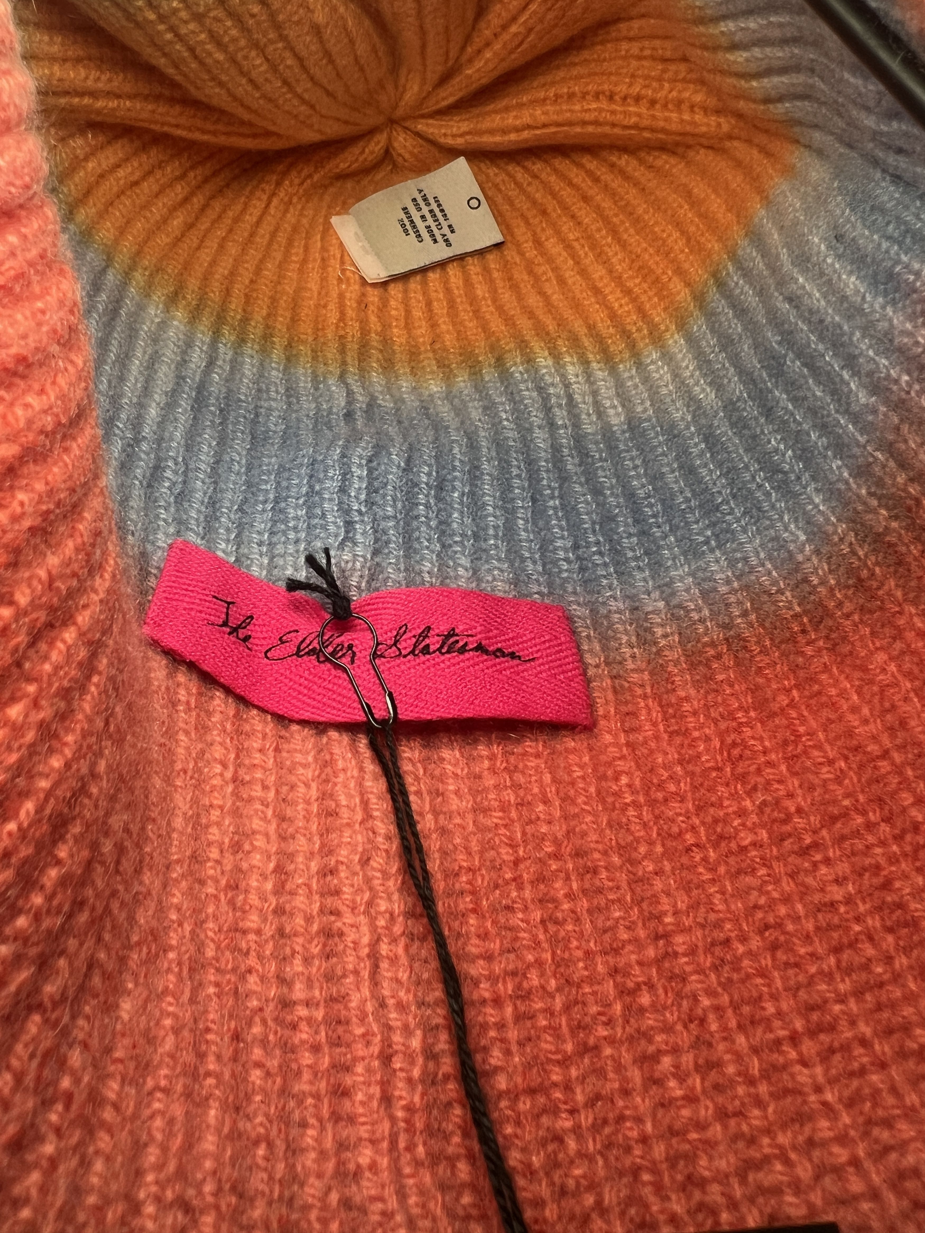 The Elder Statesman BNWT Elder Statesman Cashmere Striped Beanie Size ONE SIZE - 5 Thumbnail