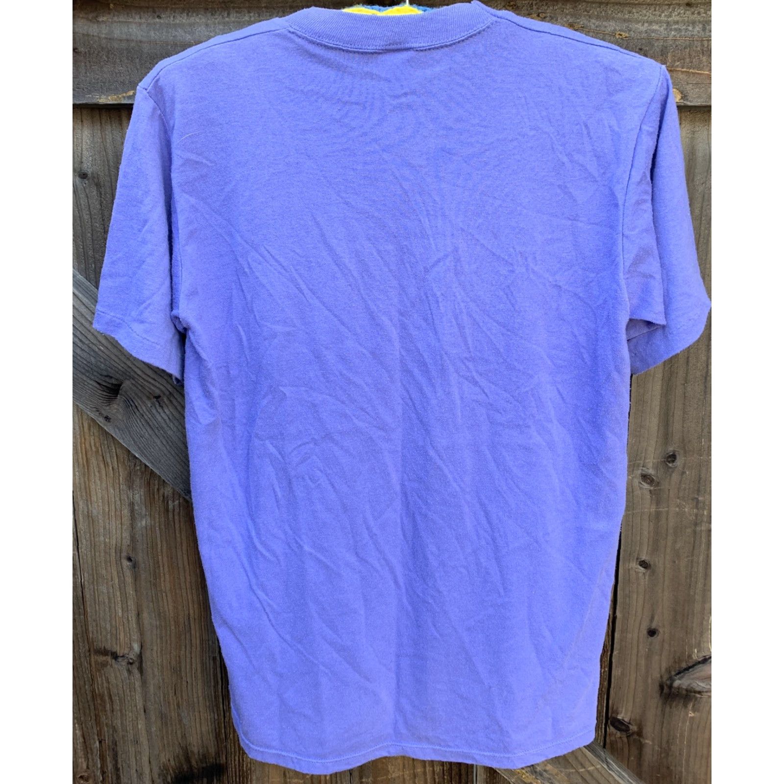 Jerzees VINTAGE Yellowstone T-Shirt JERZEES Wild West Shirt Co M 38-40 Made In USA 1980s Purple Mens graphic tee 50/50 Size US M / EU 48-50 / 2 - 5 Thumbnail