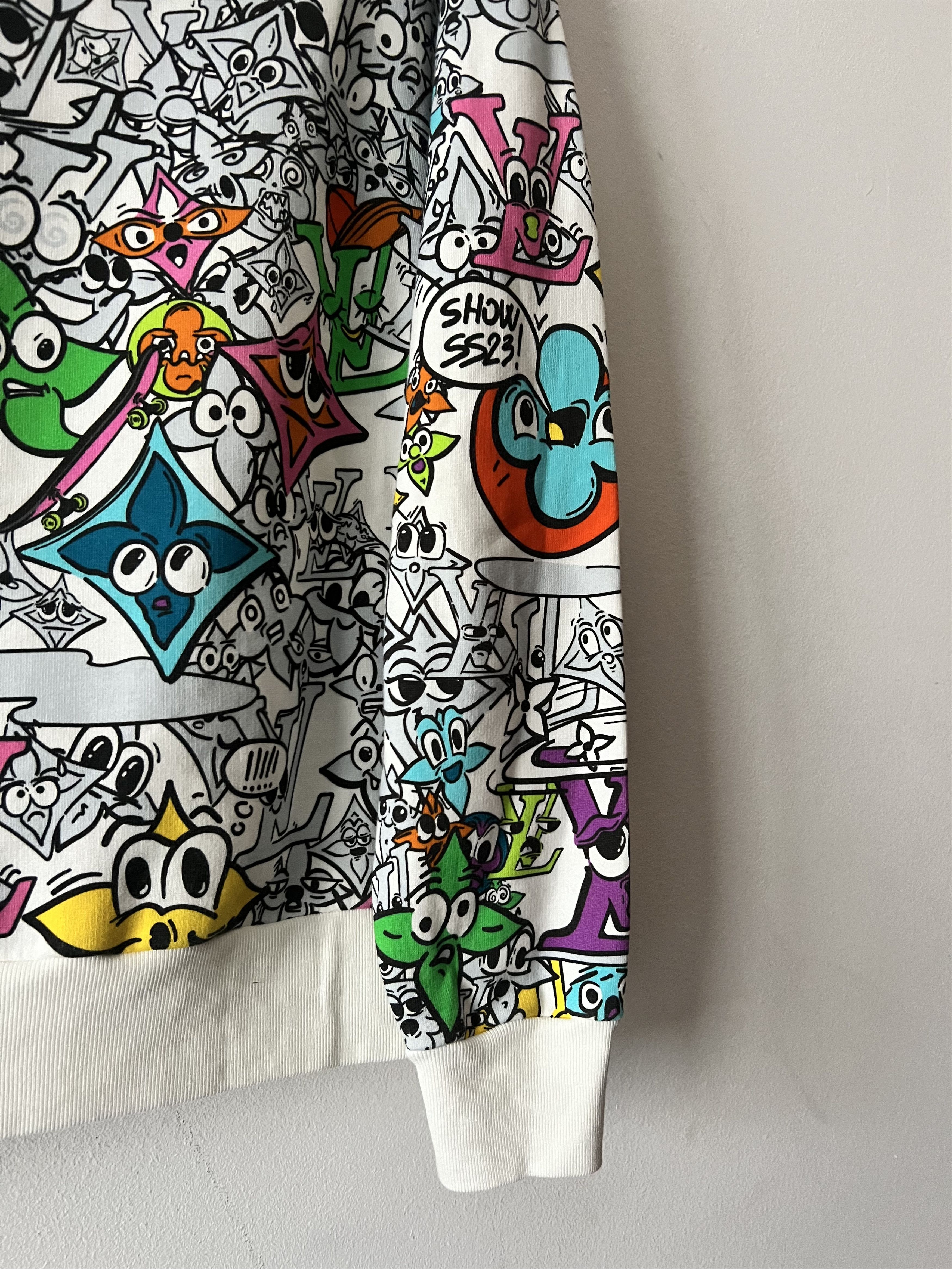Louis Vuitton "Friends with You" COMIC HOODIE Size US M / EU 48-50 / 2 - 8 Thumbnail