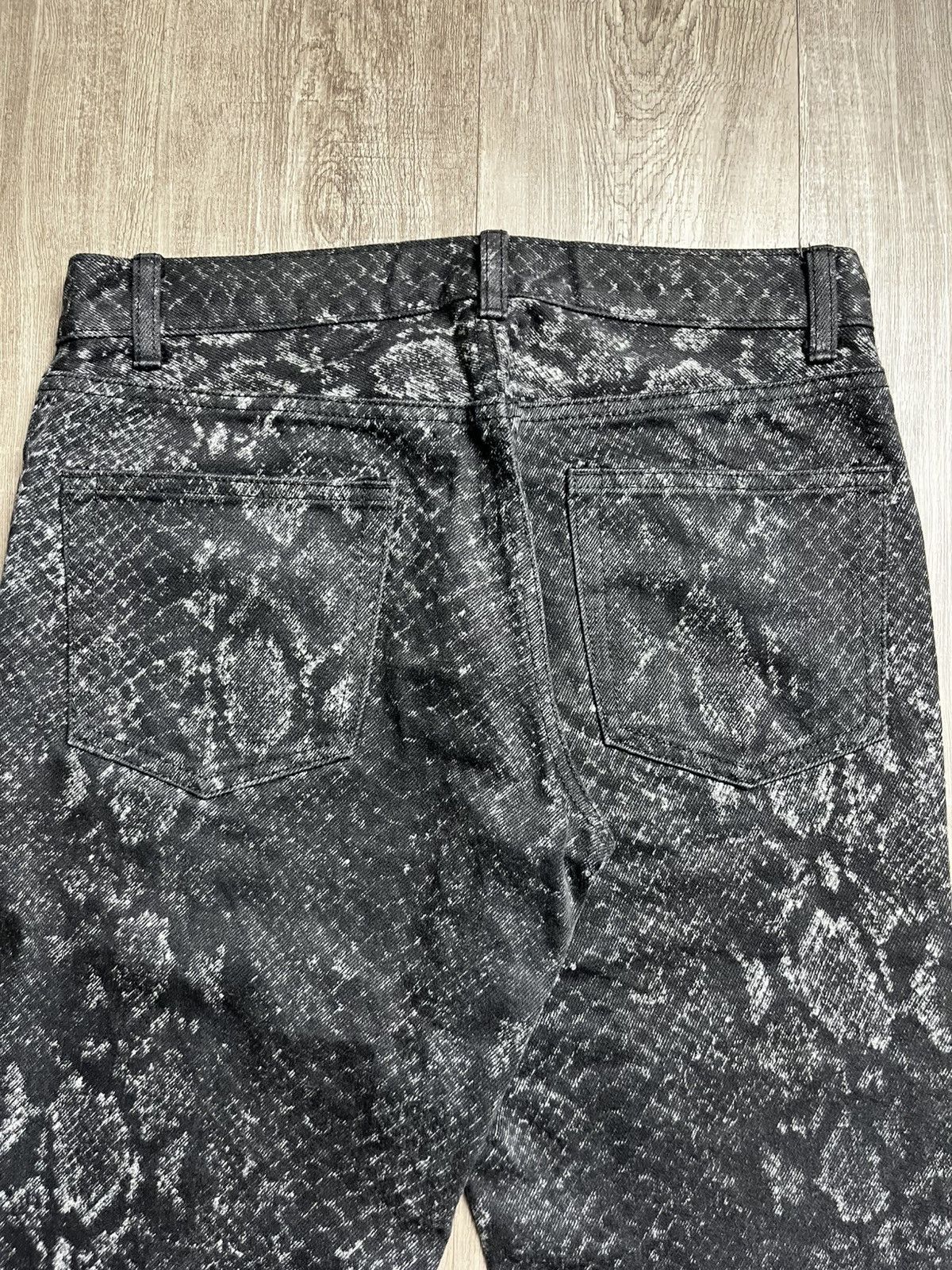 Japanese Brand × Rockstar Games Snake pattern boot cut jeans Size US 30 / EU 46 - 7 Thumbnail