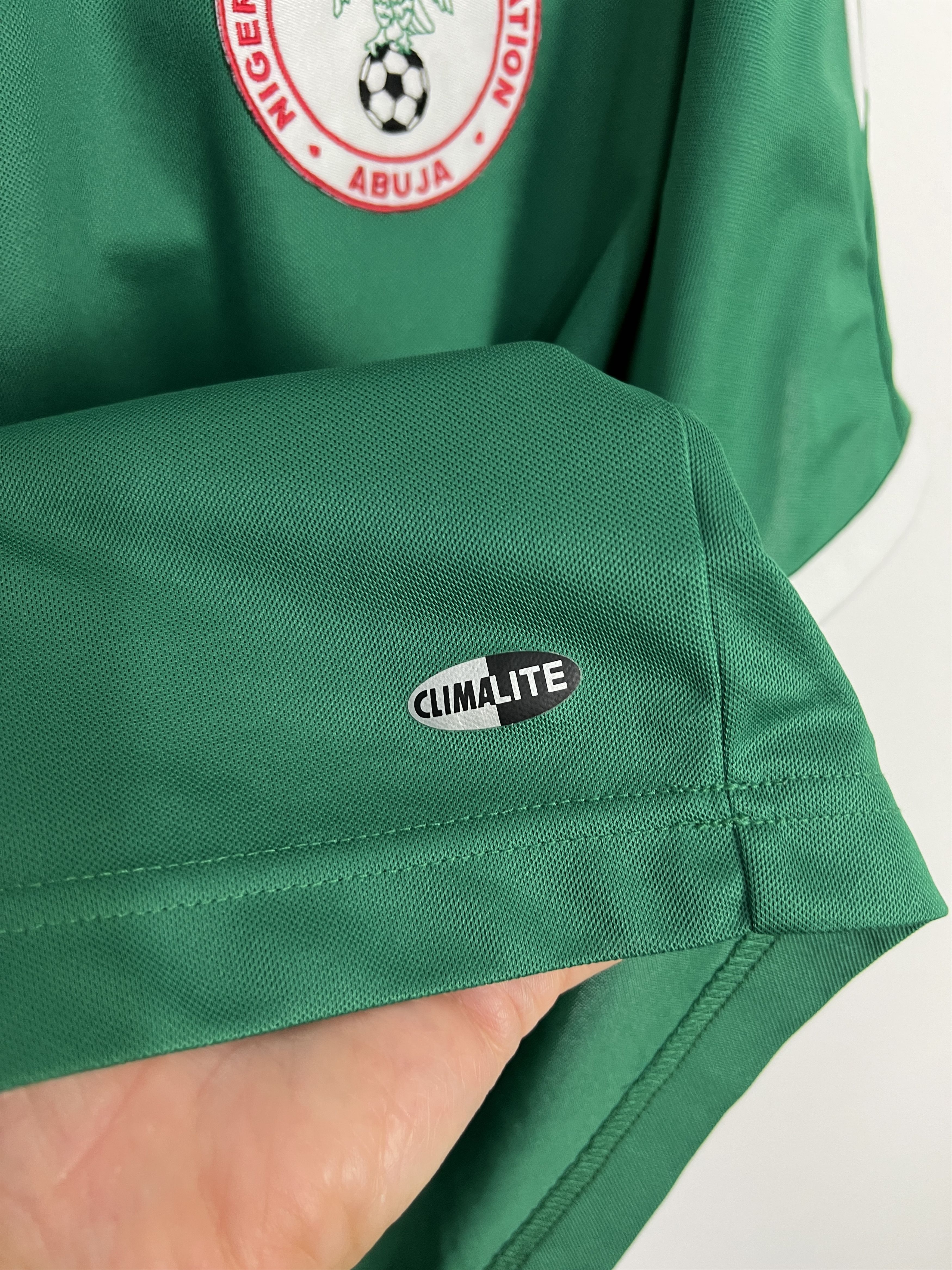 Adidas Nigeria Home football shirt 2006 Soccer Adidas National Team Size US L / EU 52-54 / 3 - 5 Thumbnail