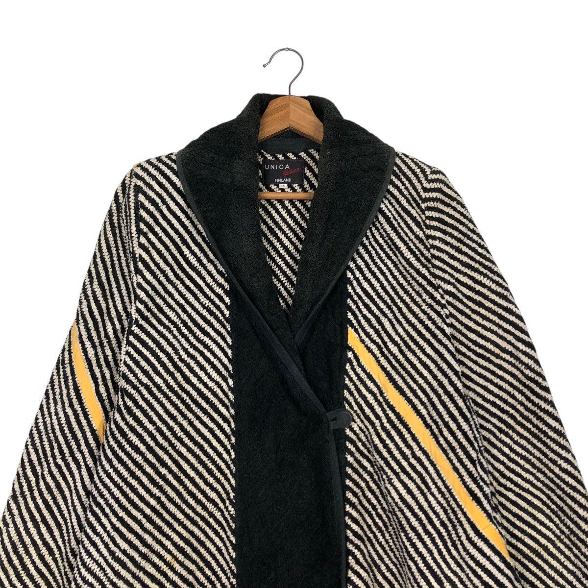 Vintage 📌Vintage Wool Jacket Herringbone Unica Finland Issey Miyake Size US L / EU 52-54 / 3 - 4 Thumbnail
