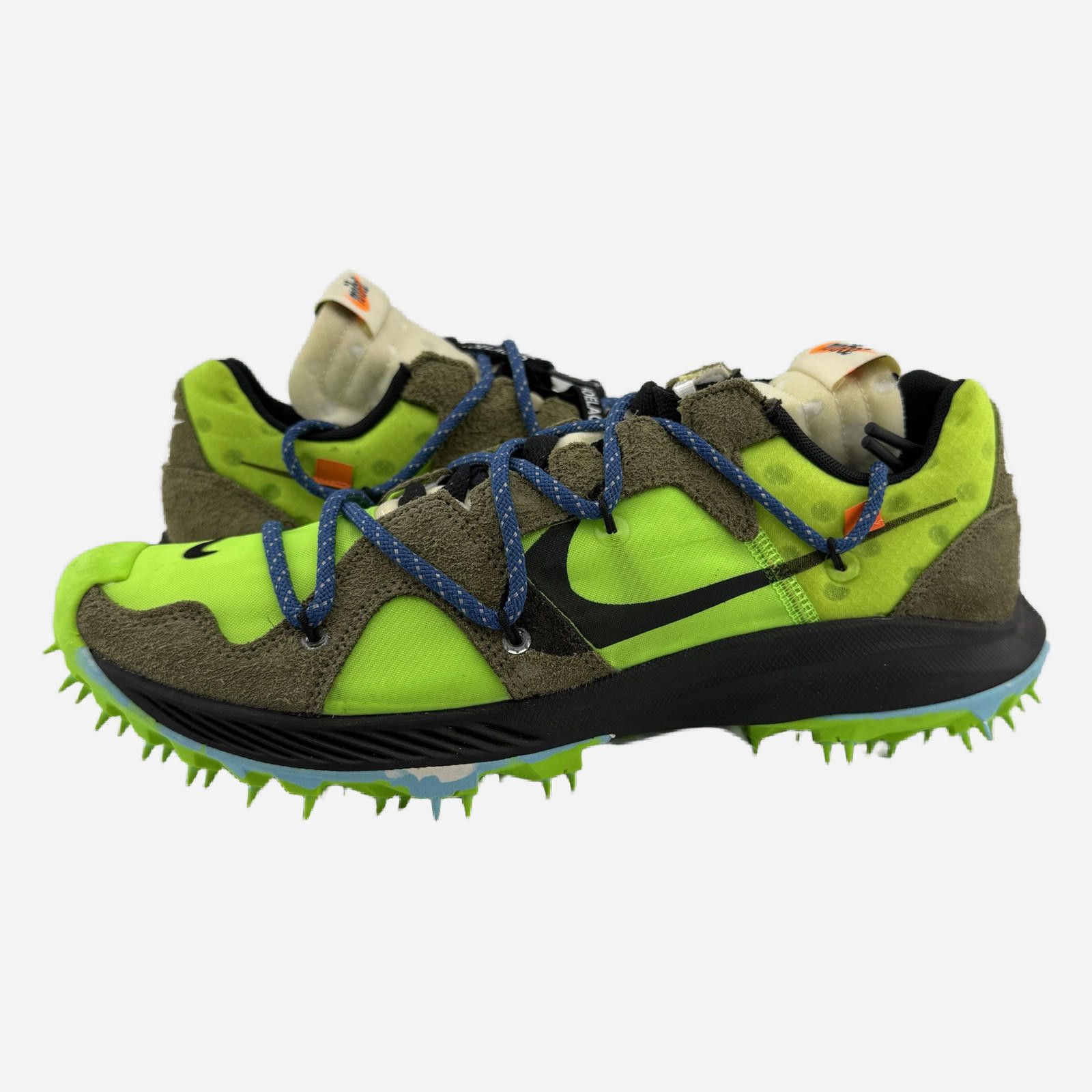 Nike Off-White x Nike Terra Tiger Green 12W Used Size US 12 / IT 42 - 1 Thumbnail