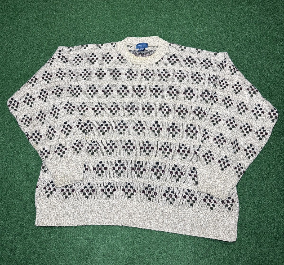 Towncraft Vintage Towncraft Knit Grandpa Earth tone XXL Sweater Size US XXL / EU 58 / 5 - 1 Thumbnail