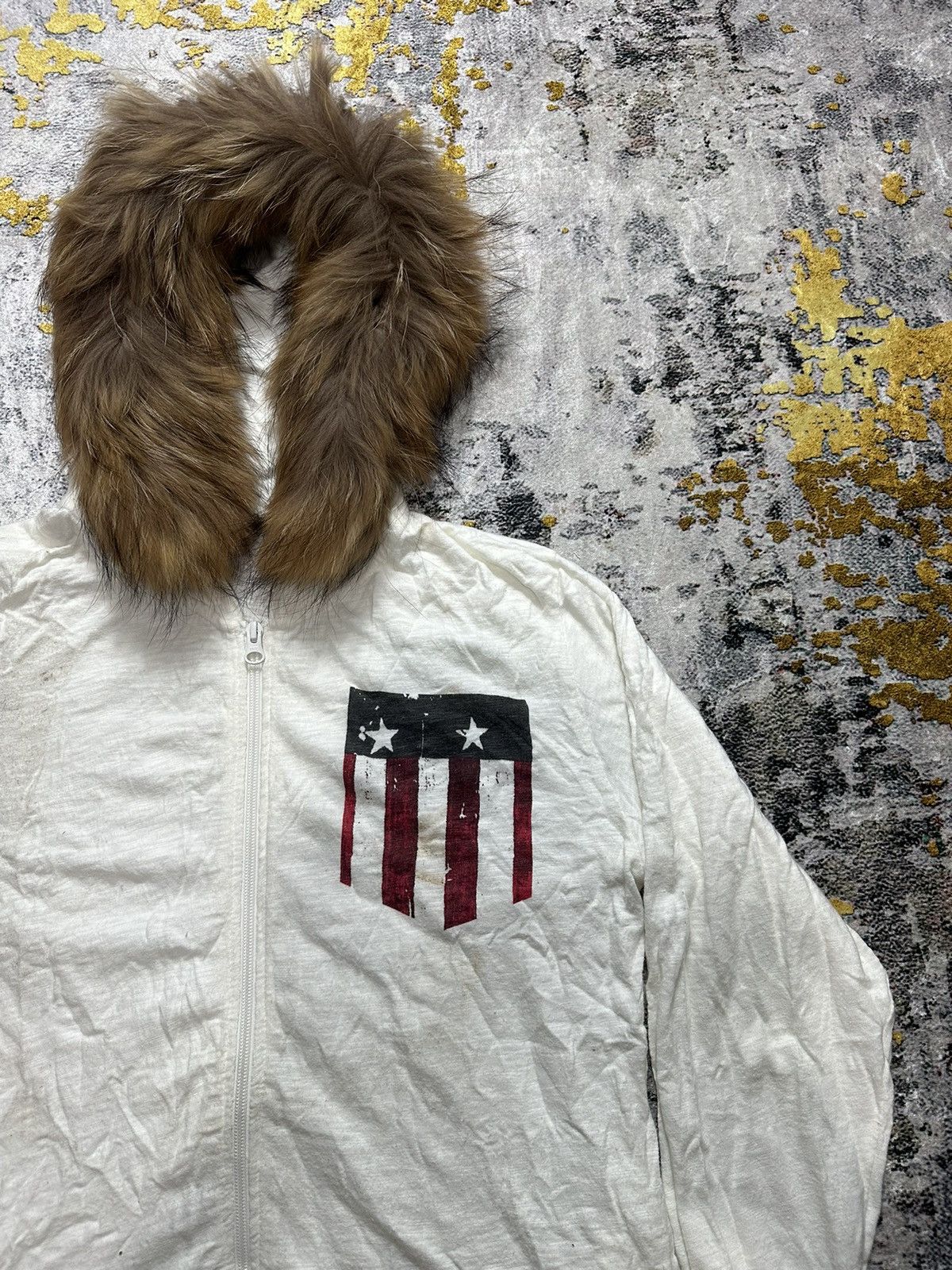 Hysteric Glamour AMERICAN FUR ZIPHOODIE IFSIXWASNINE LGB STYLE Size US M / EU 48-50 / 2 - 4 Thumbnail