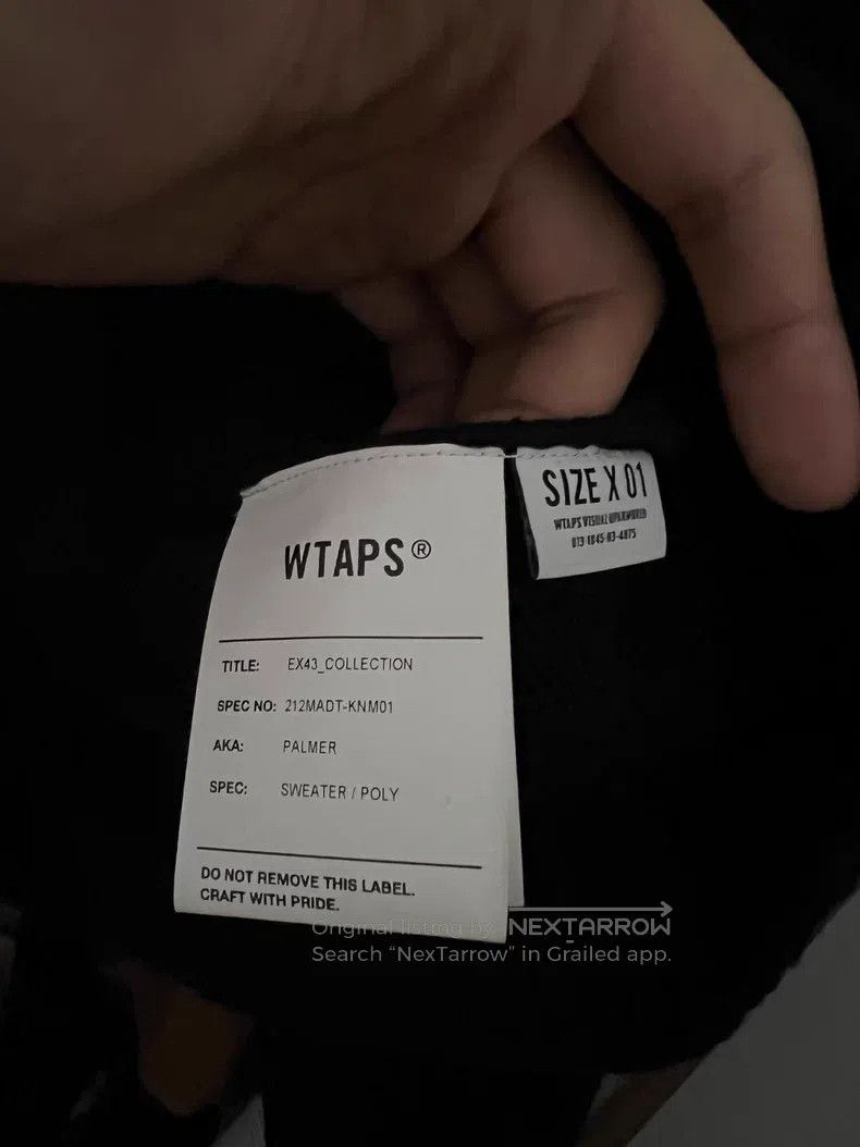 Wtaps Wtaps Zippered sweater cardigan jacket Size US S / EU 44-46 / 1 - 4 Thumbnail