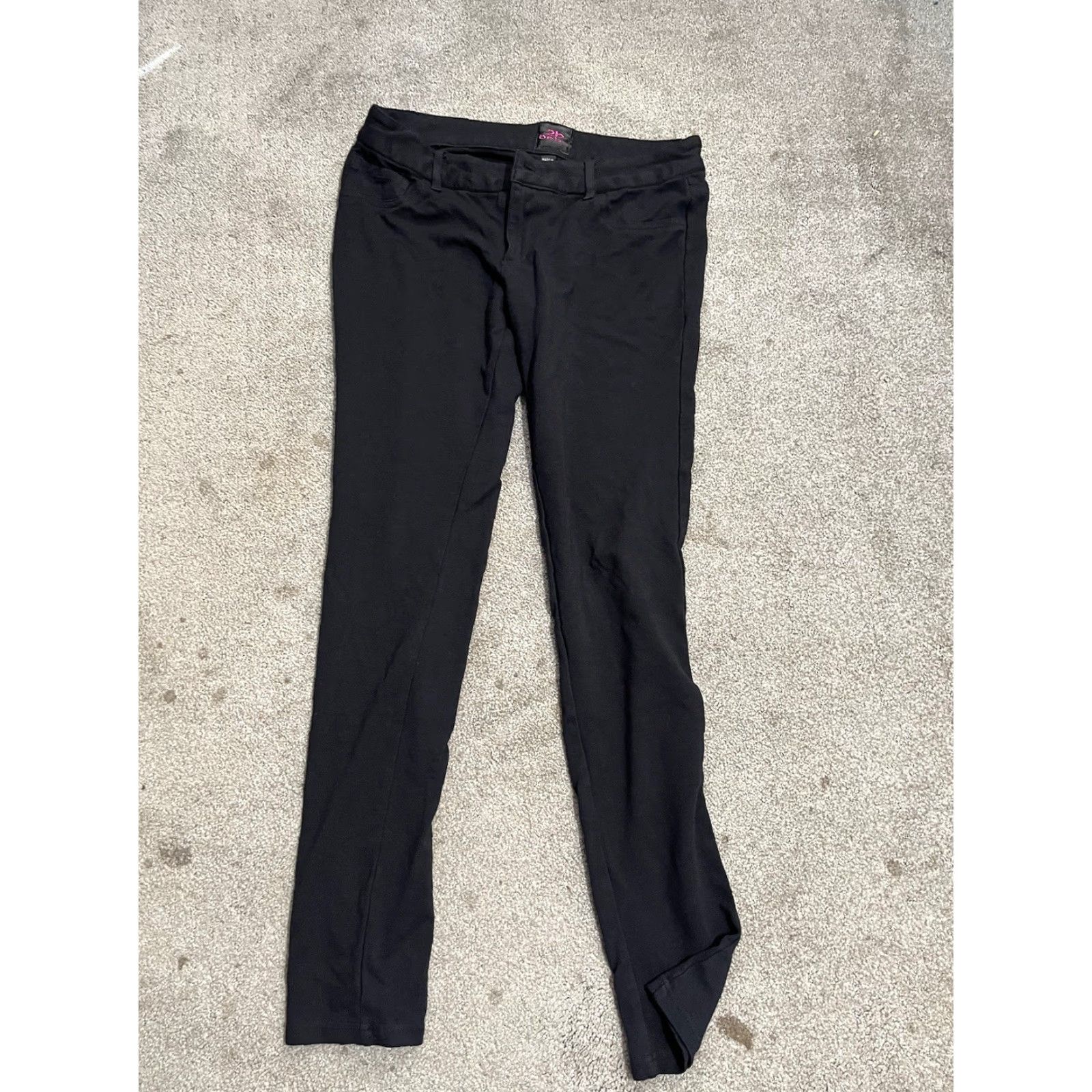 Bebe VINTAGE 2B BEBE Skinny Leg Dark Denim Black Jeans Women Size S Stretch Jegging Pants Women Mens Womens Size 28" / US 6 / IT 42 - 2 Thumbnail
