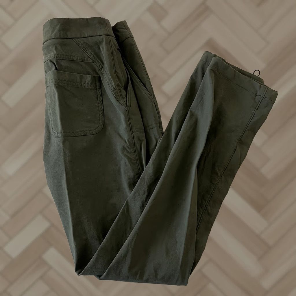 Athleta Athleta Nylon Hiking Pants Women's 0 Green Outdoor Casual Athletic Nylon Pants Women 0 Green Size 25" / US 0 / IT 36 - 1 Thumbnail