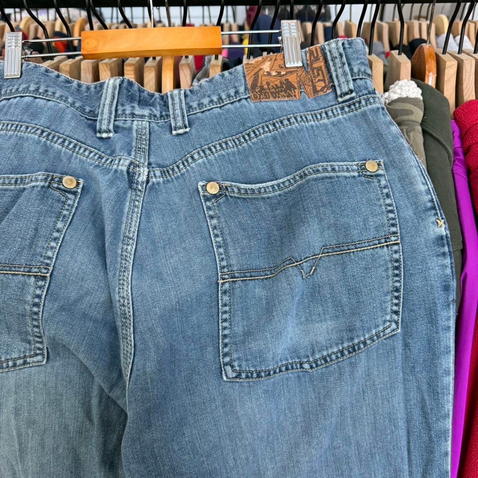 Rusty Vintage Y2K Rusty Skate/Surf Baggy Denim Jeans Size US 36 / EU 52 - 2 Thumbnail