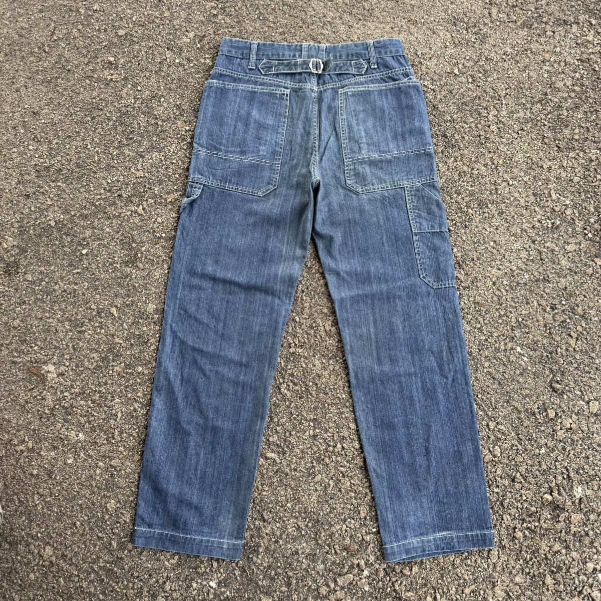 Japanese Brand W32 Vintage Hanjiva Bush Pants Faded Denim Jean Pants Size US 32 / EU 48 - 8 Thumbnail