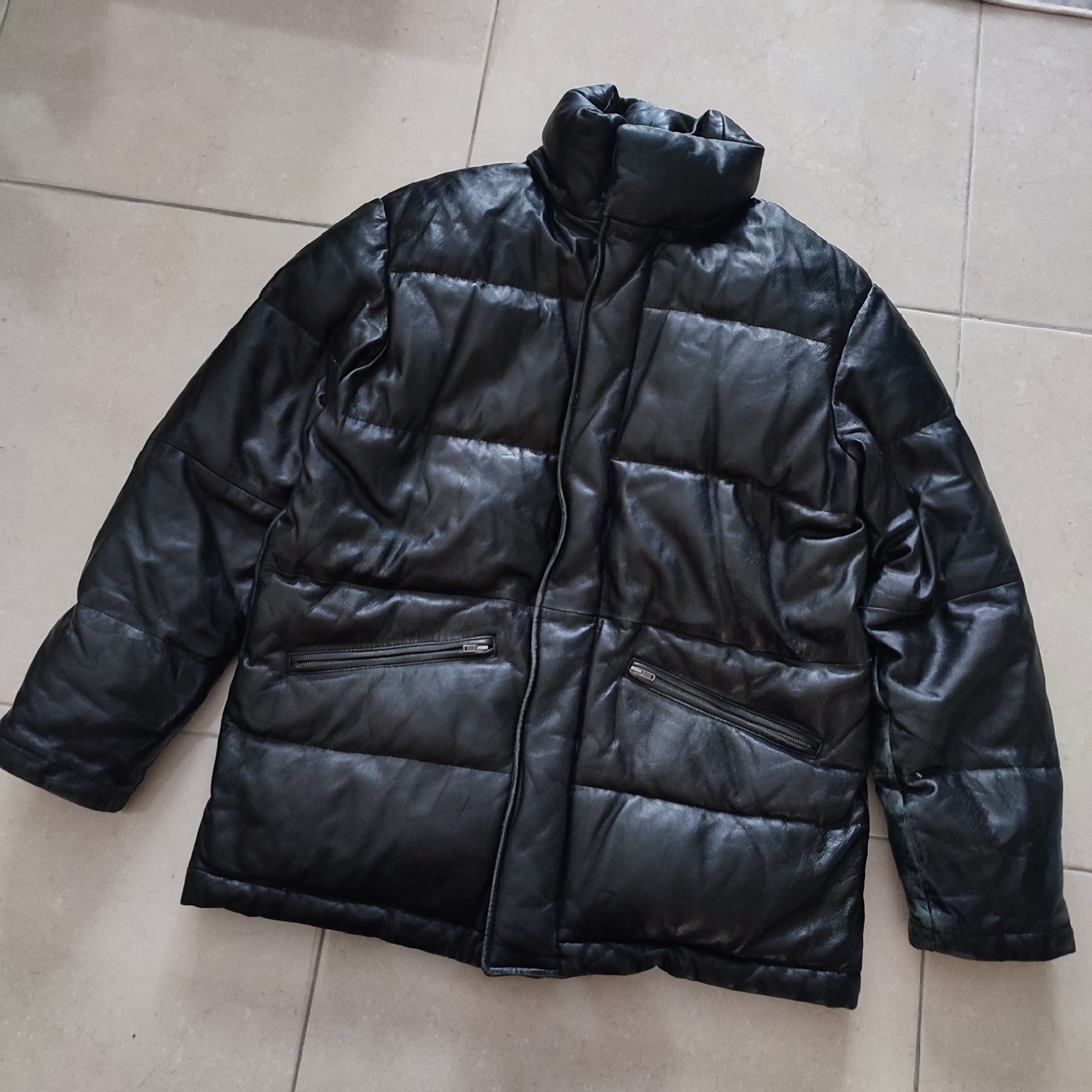 Designer × Paul Smith 🔥STEALS🔥Very Rare Paul Smith Sheep Leather Down Jacket Size US M / EU 48-50 / 2 - 2 Thumbnail