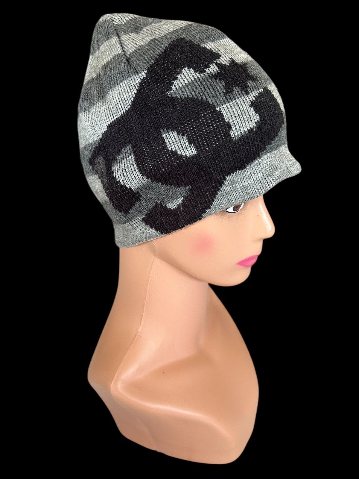Japanese Brand × Kapital × Vintage Stripe DC big Logo Made in Canada Beanie Hats Size ONE SIZE - 1 Thumbnail
