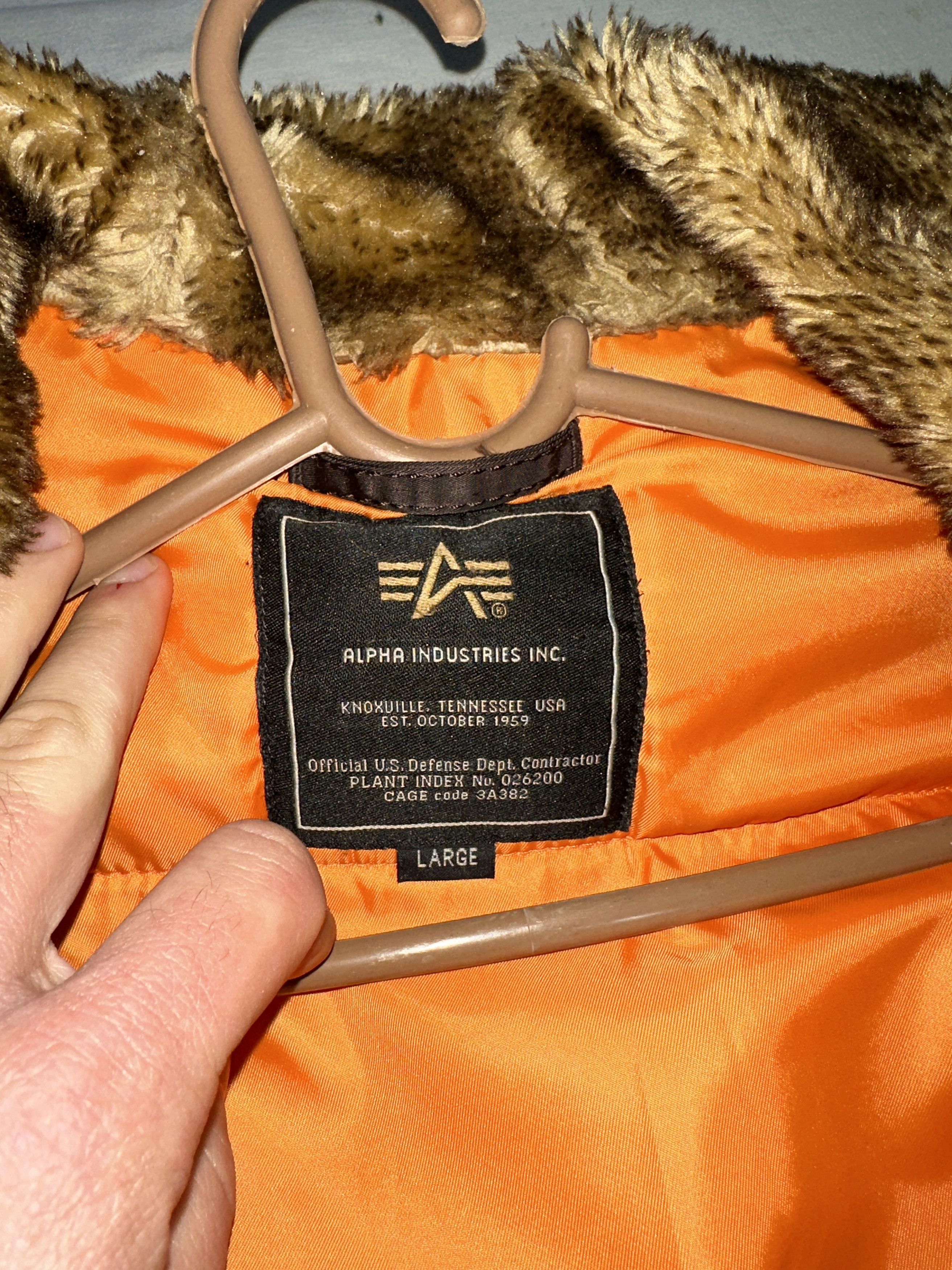Alpha Industries Alpha Industries N3B VF 59 Extreme Cold Coat Parka Size L Size US L / EU 52-54 / 3 - 15 Thumbnail