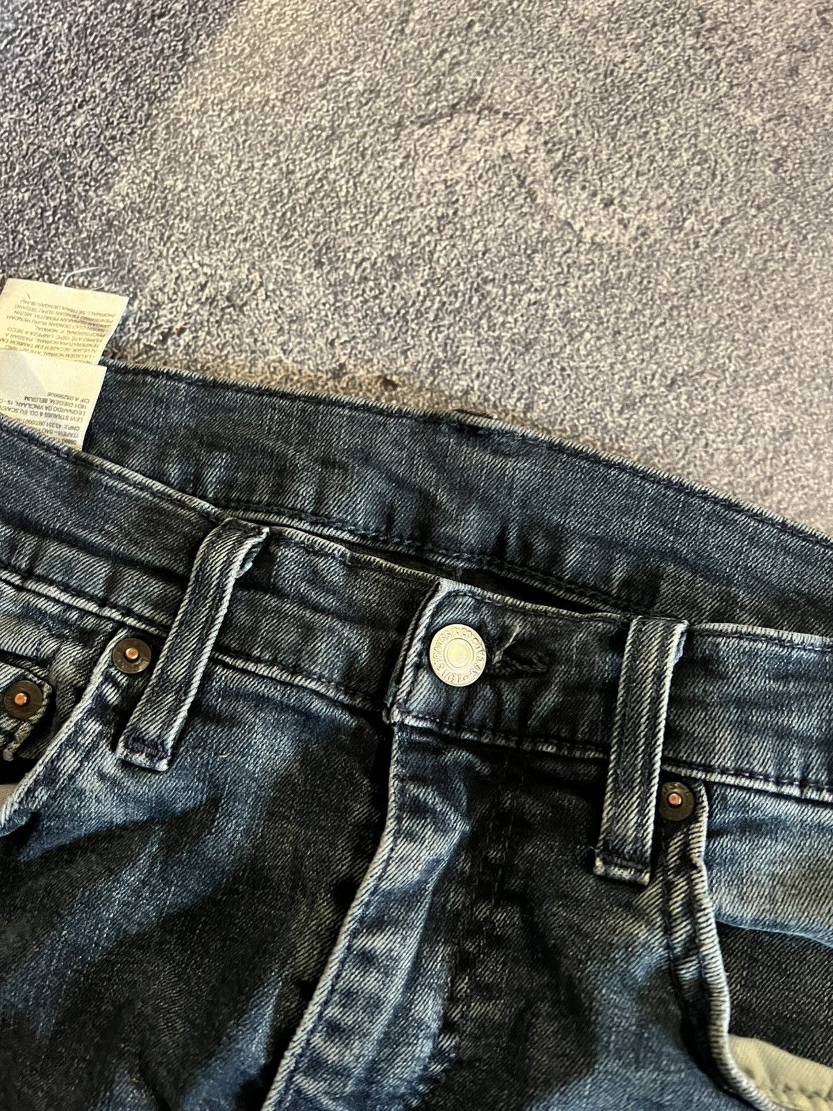 Levi's Vintage Clothing Vintage Levis Retro Style / Y2K Archive Destroyed Fit Size US 34 / EU 50 - 5 Thumbnail