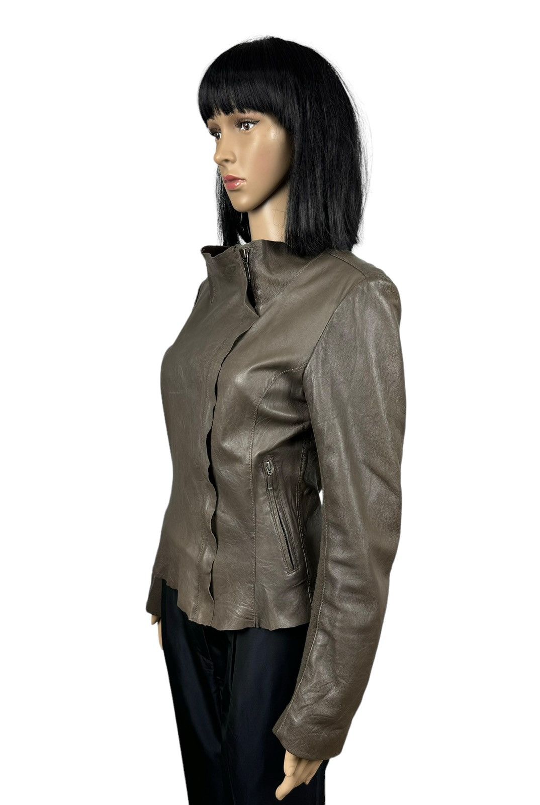 Cigno Nero Genuine Leather Jacket size 38