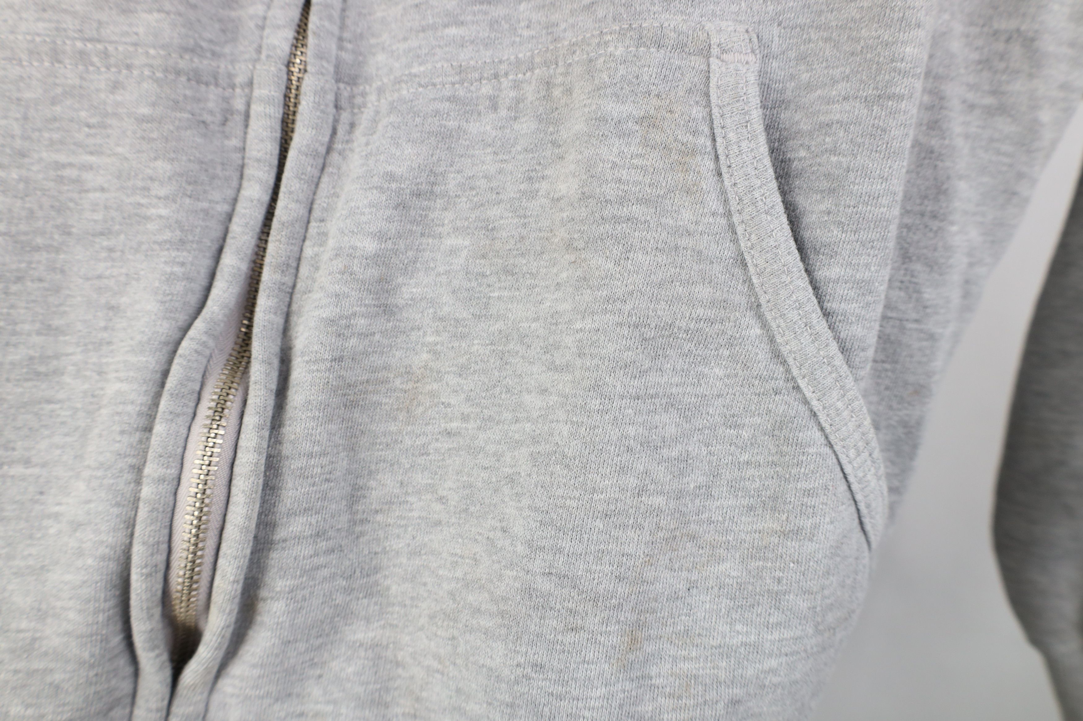 Vintage Vintage 90s Y2K Streetwear Blank Heavyweight Full Zip Hoodie Size US XL / EU 56 / 4 - 6 Thumbnail