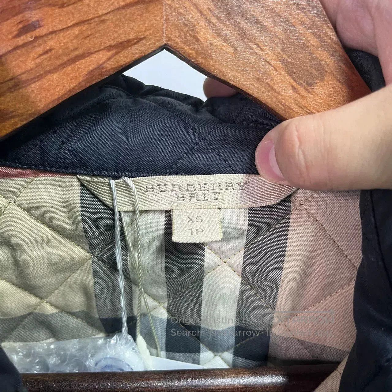 Burberry Quilted Cotton Coat J2107.