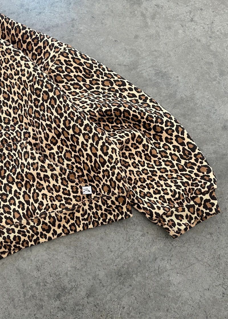 Japanese Brand × Vintage Leapord Fleece Zipper Hoodie Trend Size US L / EU 52-54 / 3 - 6 Thumbnail