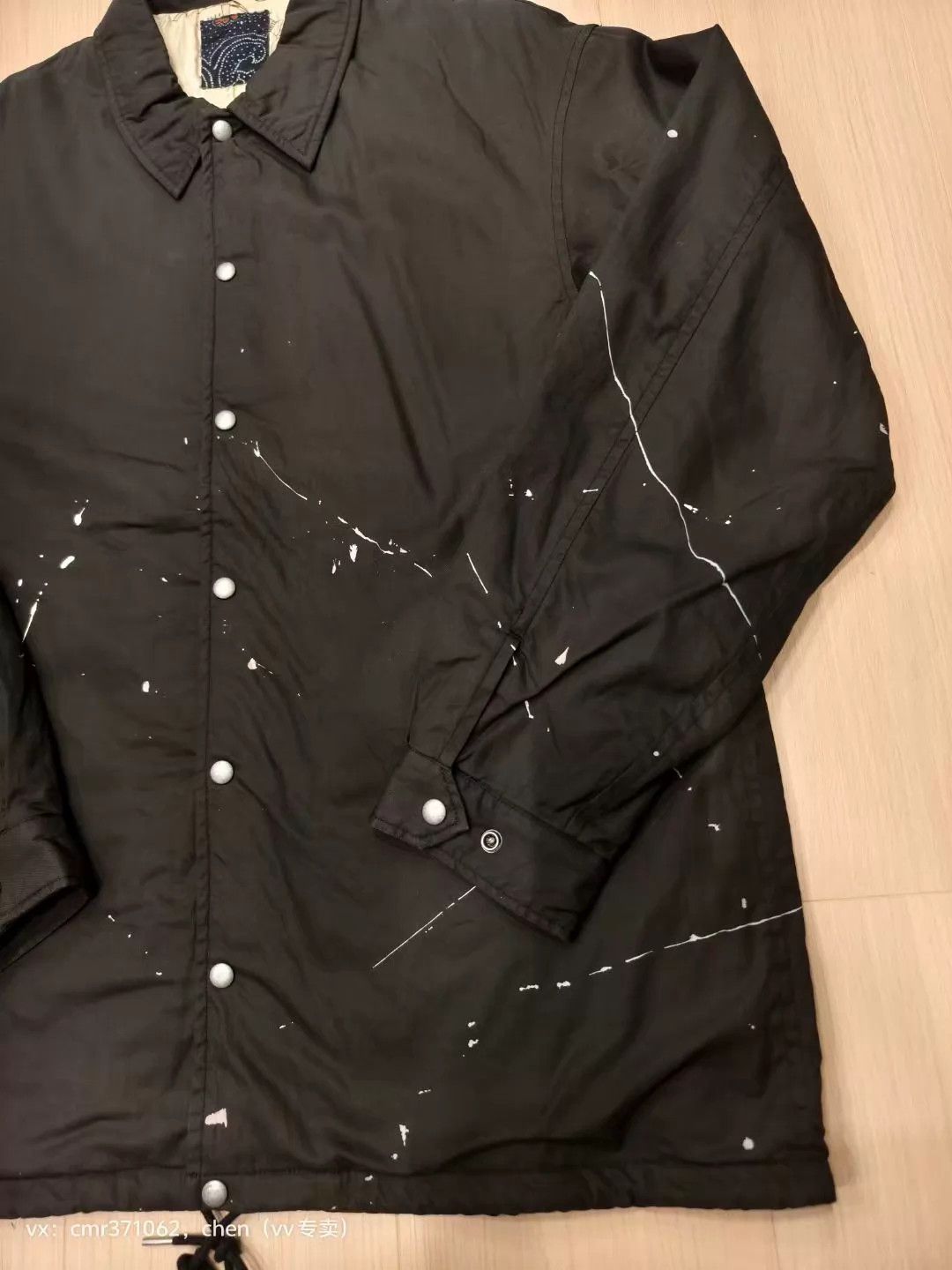 Visvim visvim 20 ICT Coach Jkt Black 3 Hand-Splashed Ink Size US L / EU 52-54 / 3 - 3 Thumbnail