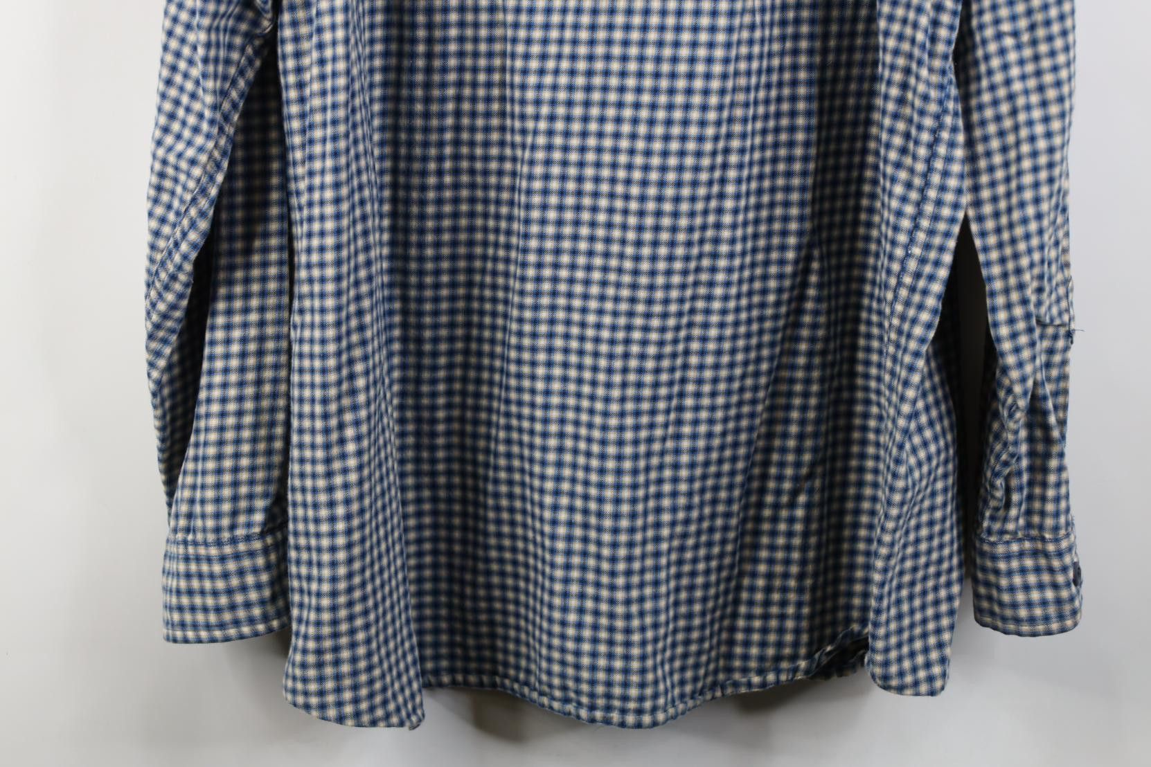 Nautica Vintage 90s Nautica Fit Flannel Collared Button Shirt Plaid Size US XL / EU 56 / 4 - 14 Thumbnail