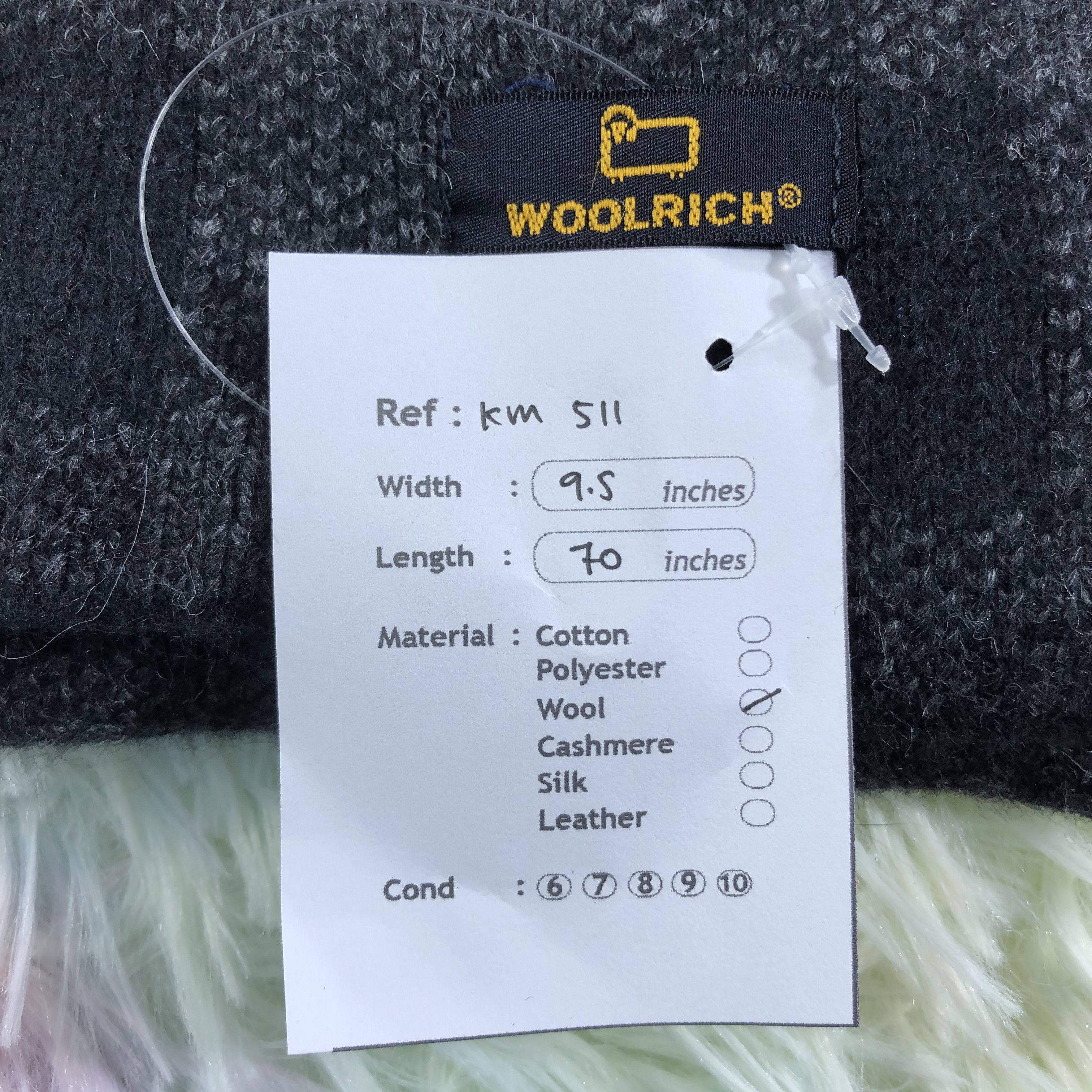 Vintage Woolrich Woolen Mills Scarf / Muffler / Neckwear - KM511 Size ONE SIZE - 7 Thumbnail