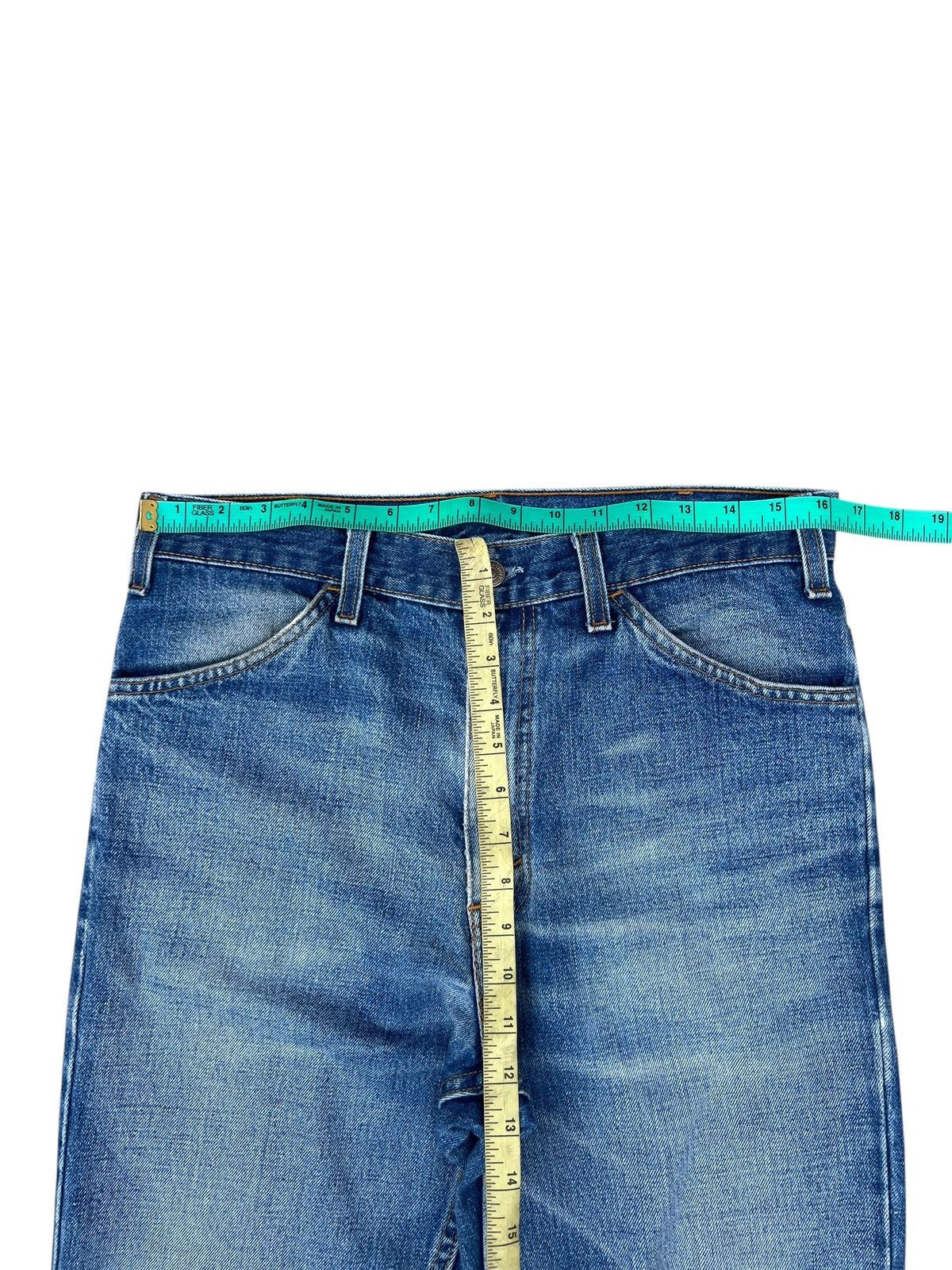 Levi's Vintage 2000 Levi’s 646 Orange Tab Fade Denim Bootcut Jeans Size US 32 / EU 48 - 4 Thumbnail