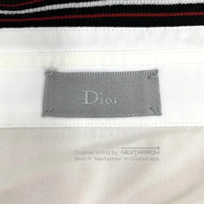 Dior Dior White Cotton Long Sleeve Men's Shirt . Size US M / EU 48-50 / 2 - 5 Thumbnail