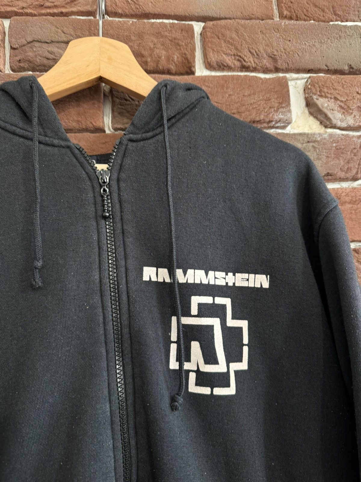 Band Tees Rare Rammstein Zip Hoodie vintage 00s rare rock metal Y2K M Size US M / EU 48-50 / 2 - 5 Thumbnail