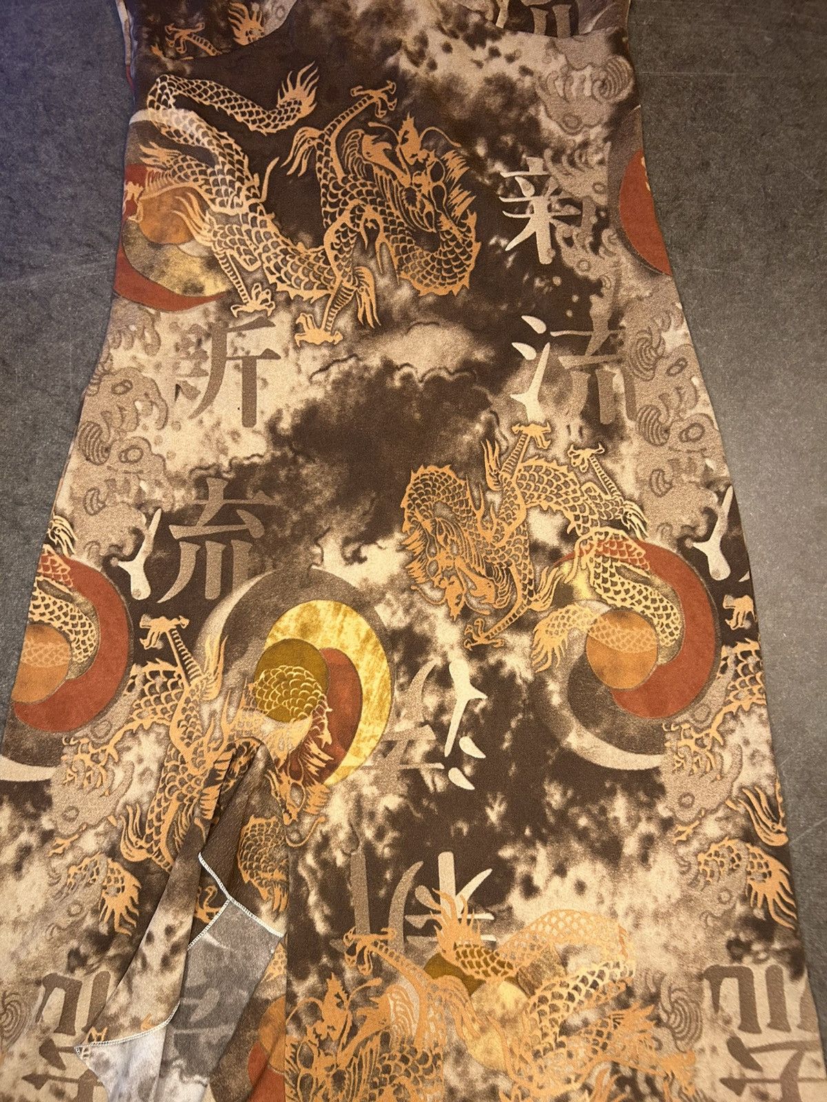 Japanese Brand × Vintage Vintage 2000s slit dress Size S / US 4 / IT 40 - 5 Thumbnail