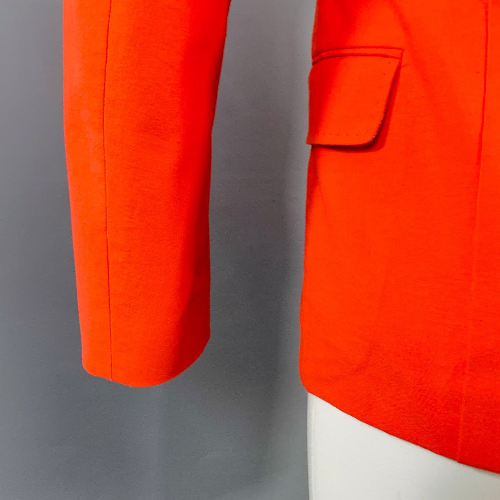 Acne Studios Size 40 Noel Orange Cotton Blend Single Button Sport Coat Size 40R - 4 Thumbnail