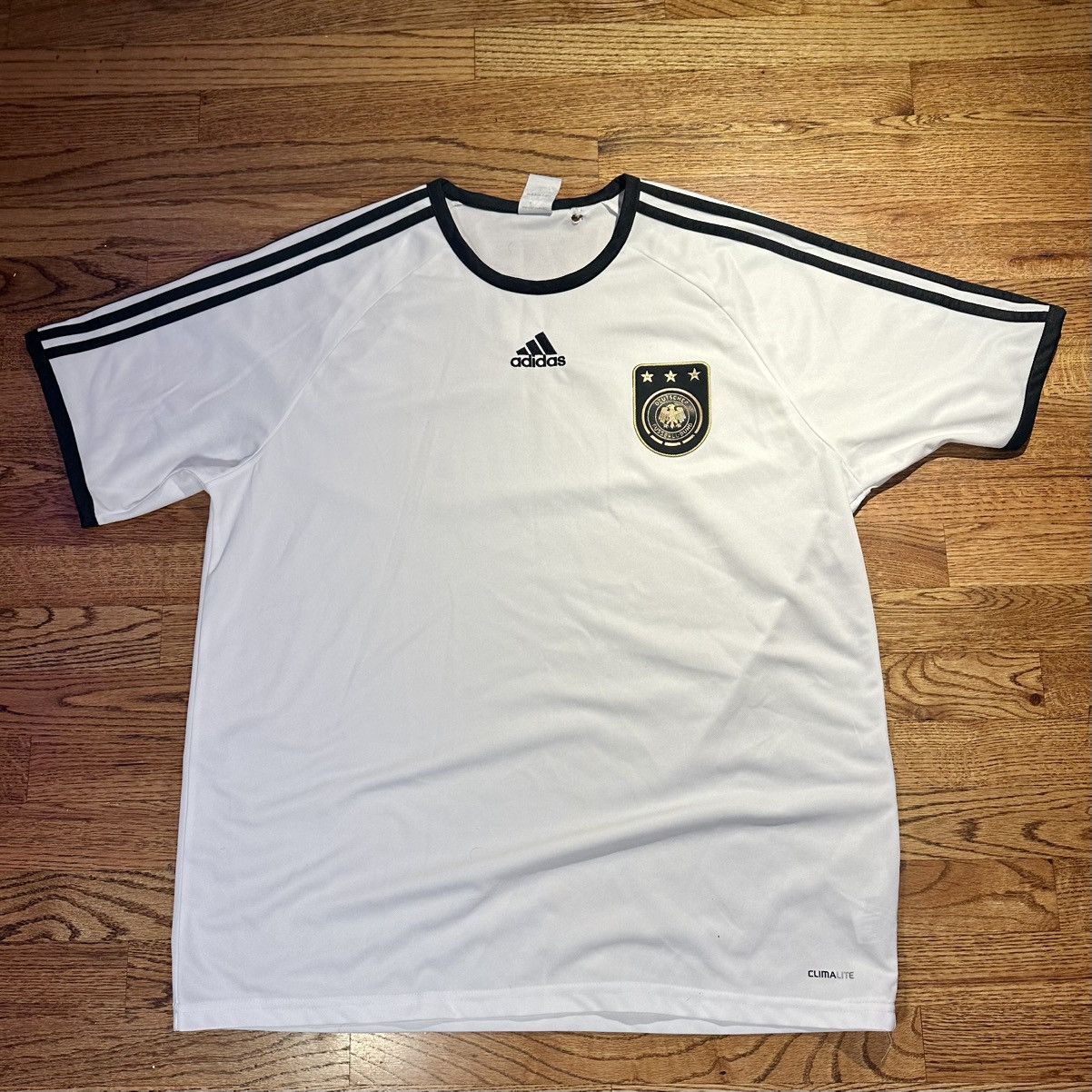 Adidas Adidas Germany National Team 2010 Soccer Training Jersey Size US XL / EU 56 / 4 - 2 Thumbnail