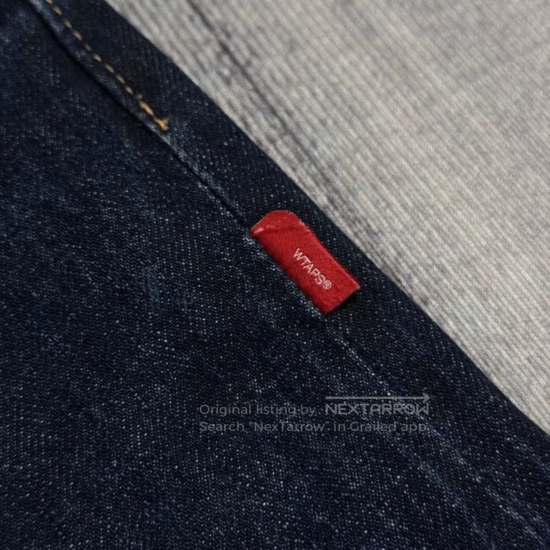 Wtaps Wtaps size M Color wash loose straight jeans Size US 38 / EU 54 - 5 Thumbnail