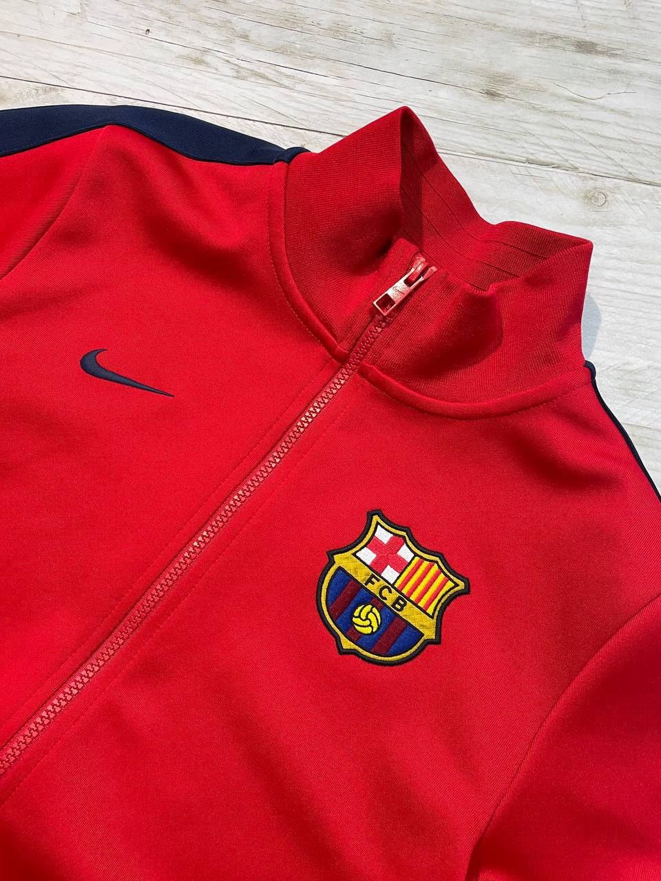 Nike Nike Barcelona 2014 Training Football Track Jacket Soccer Size US S / EU 44-46 / 1 - 4 Thumbnail