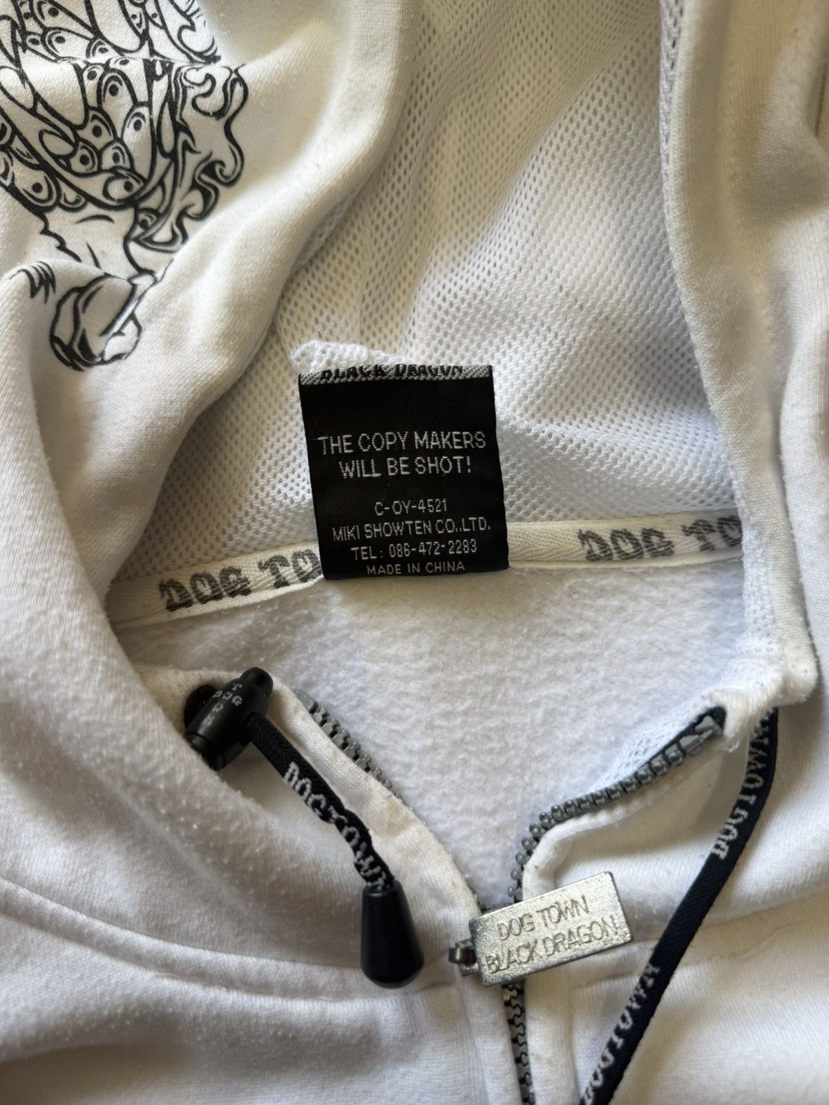 Dogtown Dogtown Dragon Design Full Zip Hoodie Size US XXL / EU 58 / 5 - 8 Thumbnail